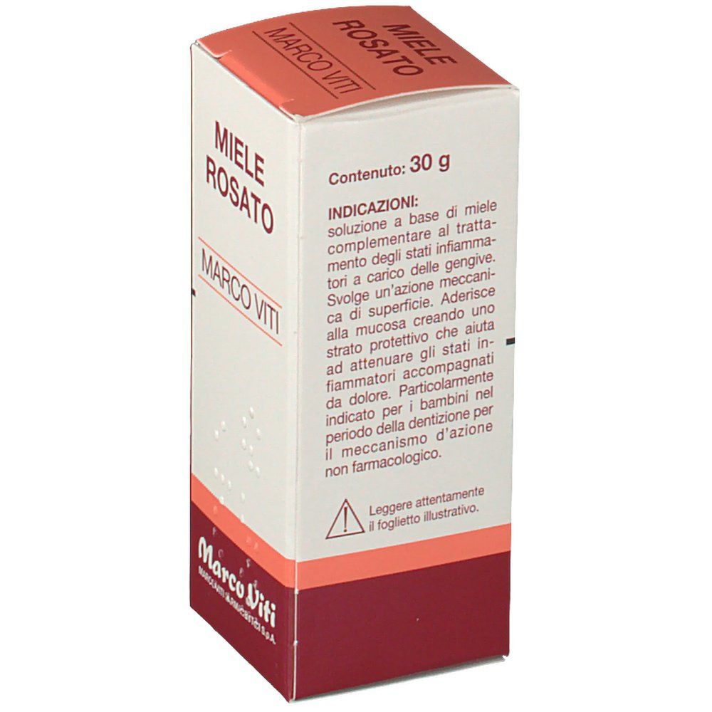 Confezione in cartone con nome prodotto e marchio. Testo in italiano. Contenuto: 30 g. Avvertenza.