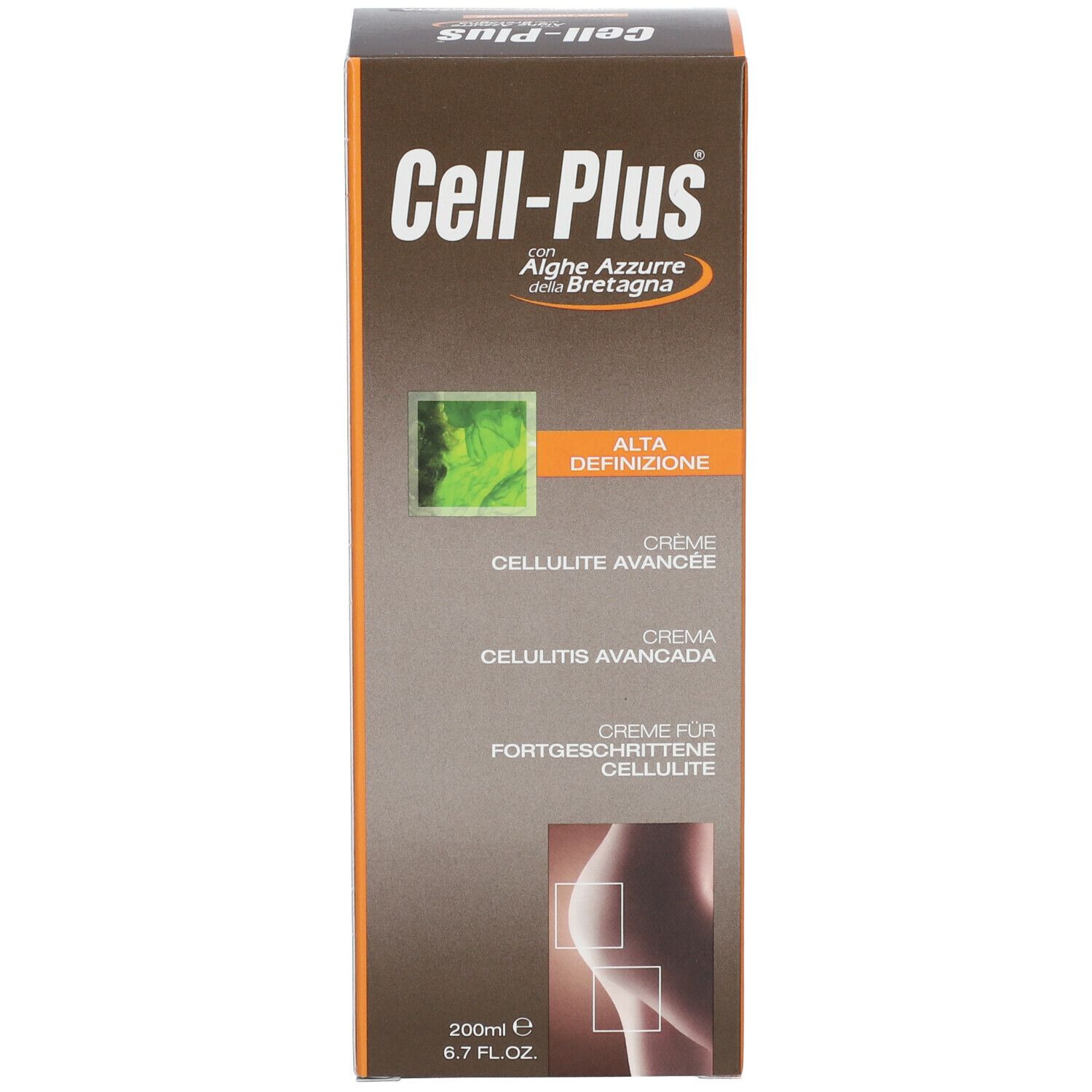 Scatola Cell-Plus, Crema Cellulite Avanzata. 200ml.