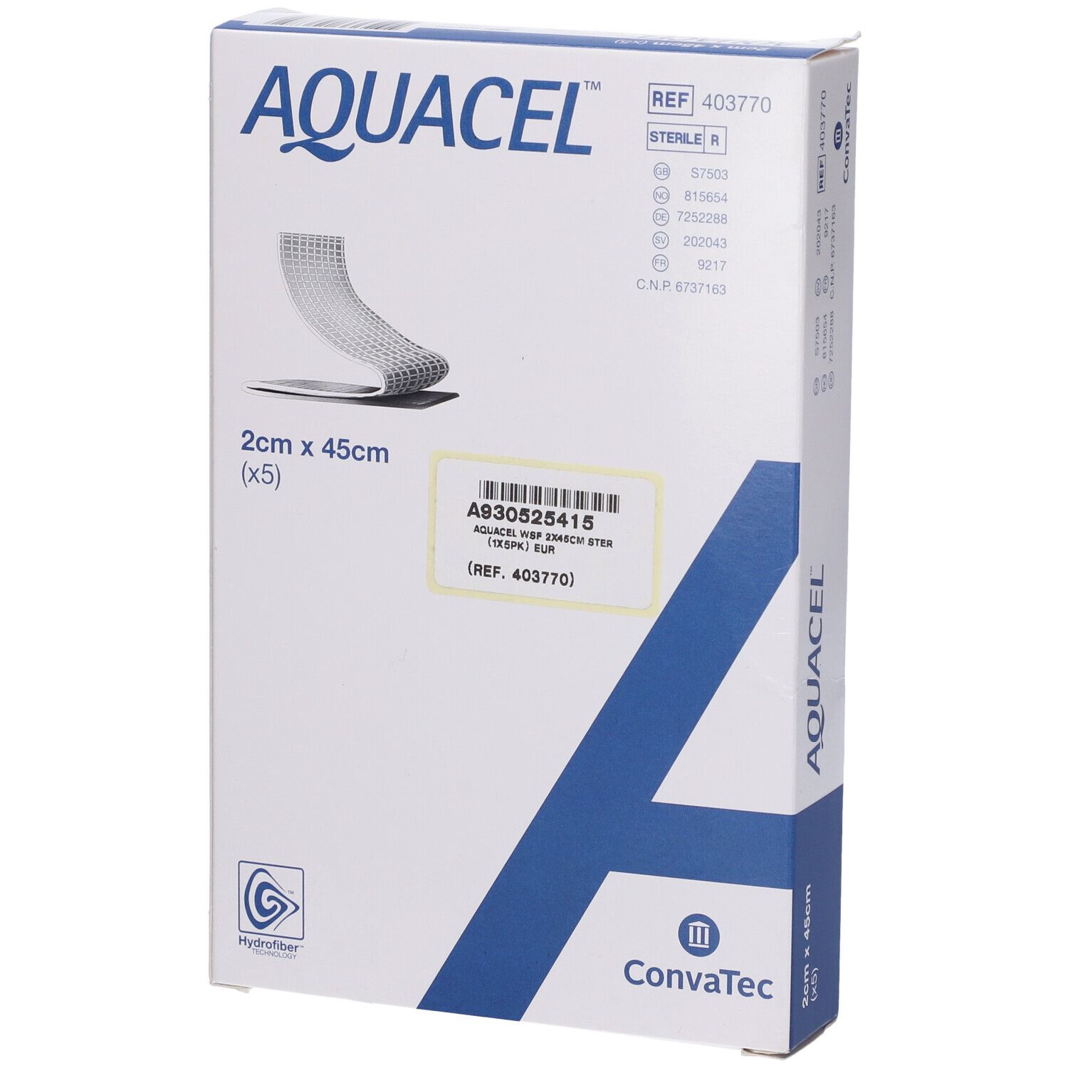 Medicazione In Tecnologia Hydrofiber Carbossimetilcellulosa Sodica E C