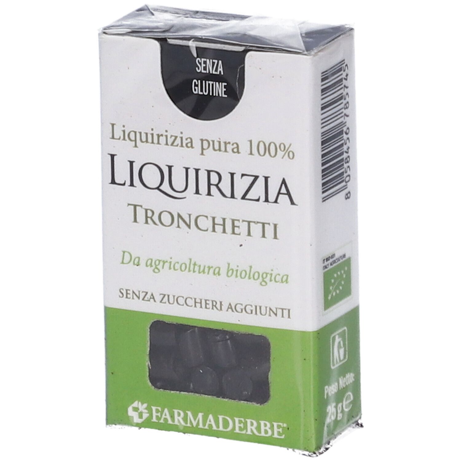 Farmaderbe Tronchetti Liquirizia Pura Bio 25 G - Immagine 8