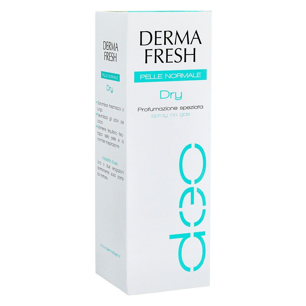 Dermafresh Dry: Deodorant-Spray für normale Haut, ohne Gas.