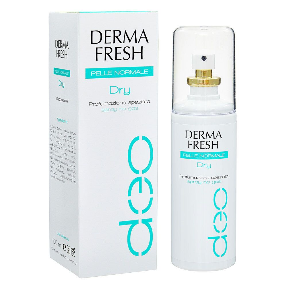 Dermafresh Dry Deodorant Spray für normale Haut, 100ml.
