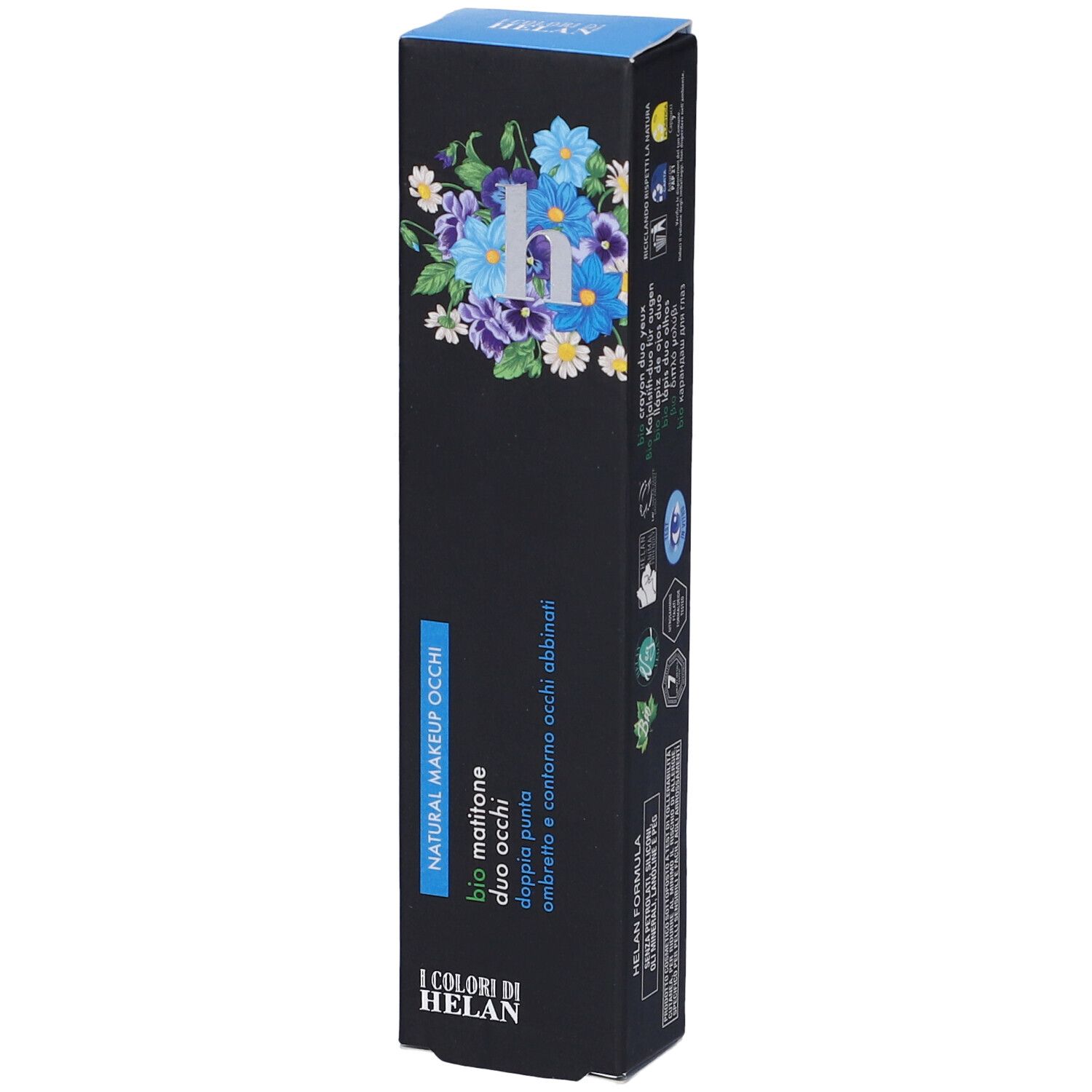 I Colori Di Helan Bio Matita Duo Occhi Opaline Grigio Antracite