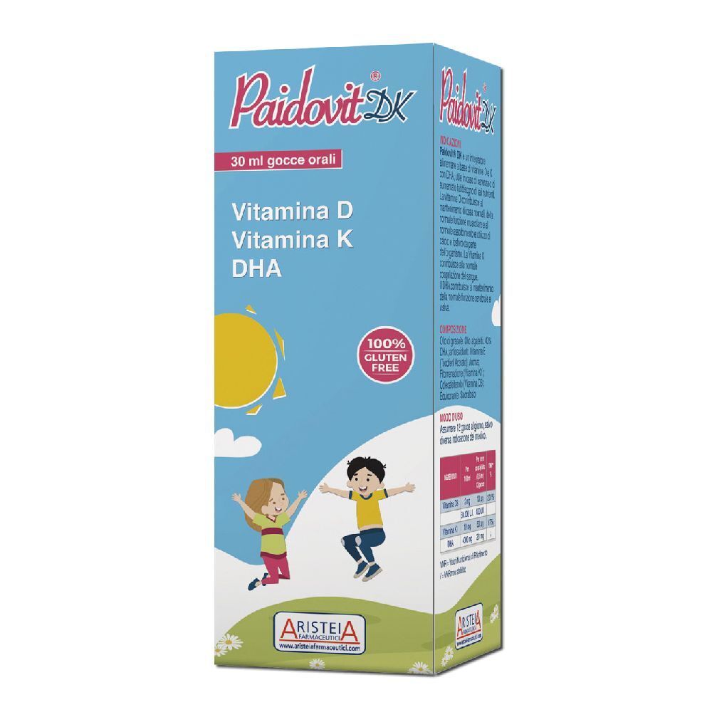 Aristeia Farmaceutici Paidovit DK Gocce Orali
