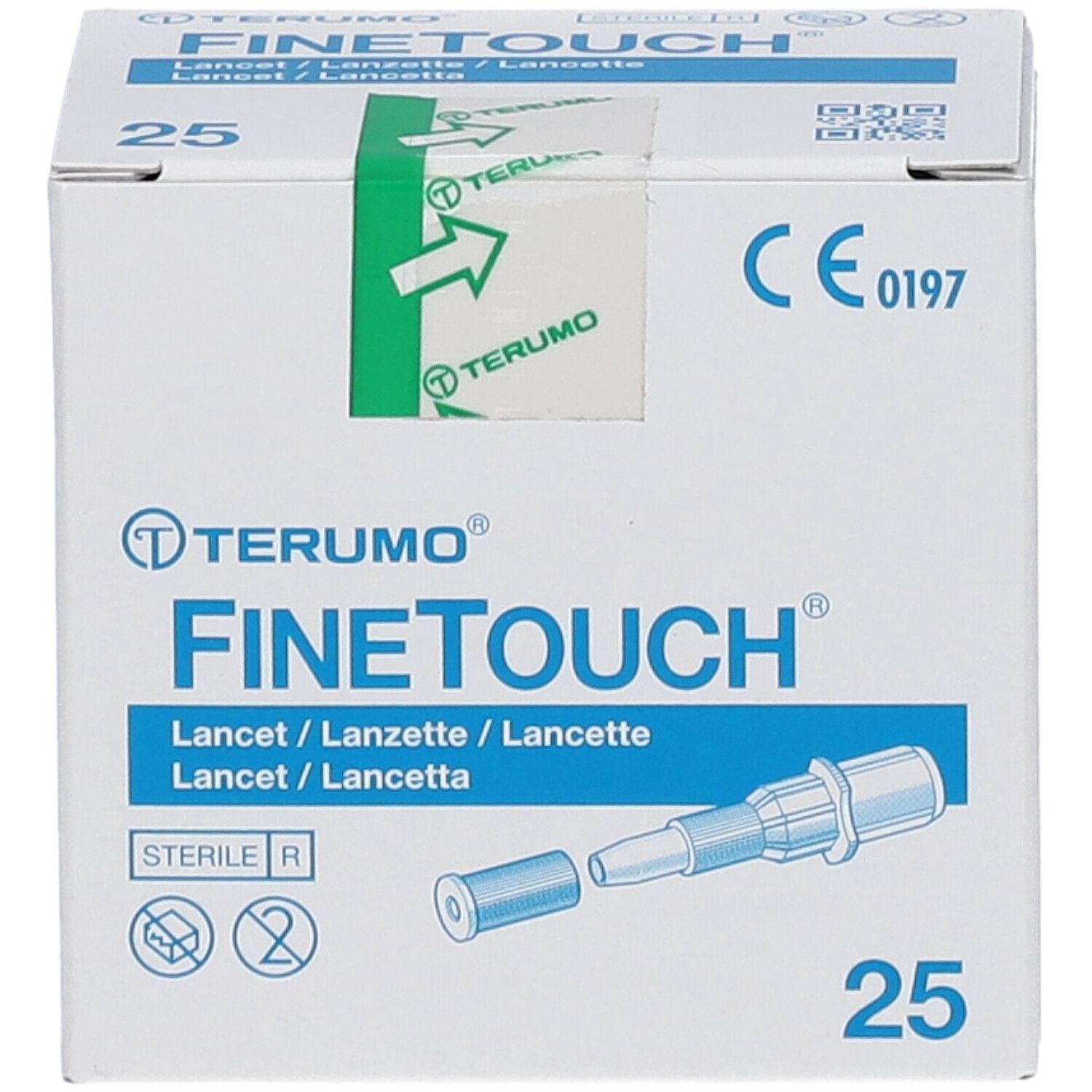 Terumo Fine Touch Lanzetten, 25 Stück.