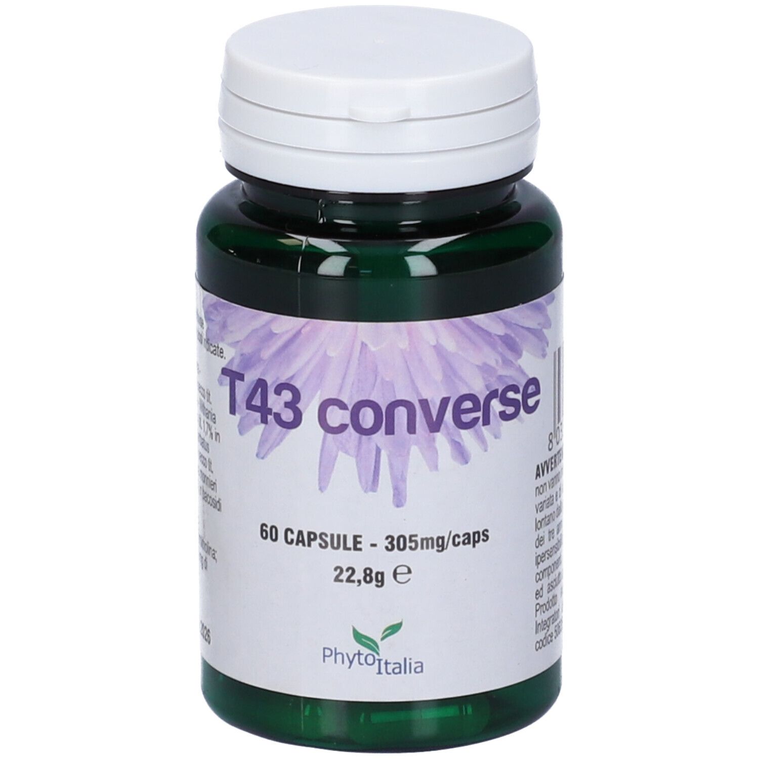 T43 Converse 60 capsule - Integratore polivalente - Immagine 4