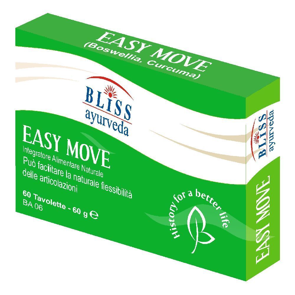 Bliss Ayurveda Easy Move Integratore Per Articolazioni 60 Compresse - Immagine 3