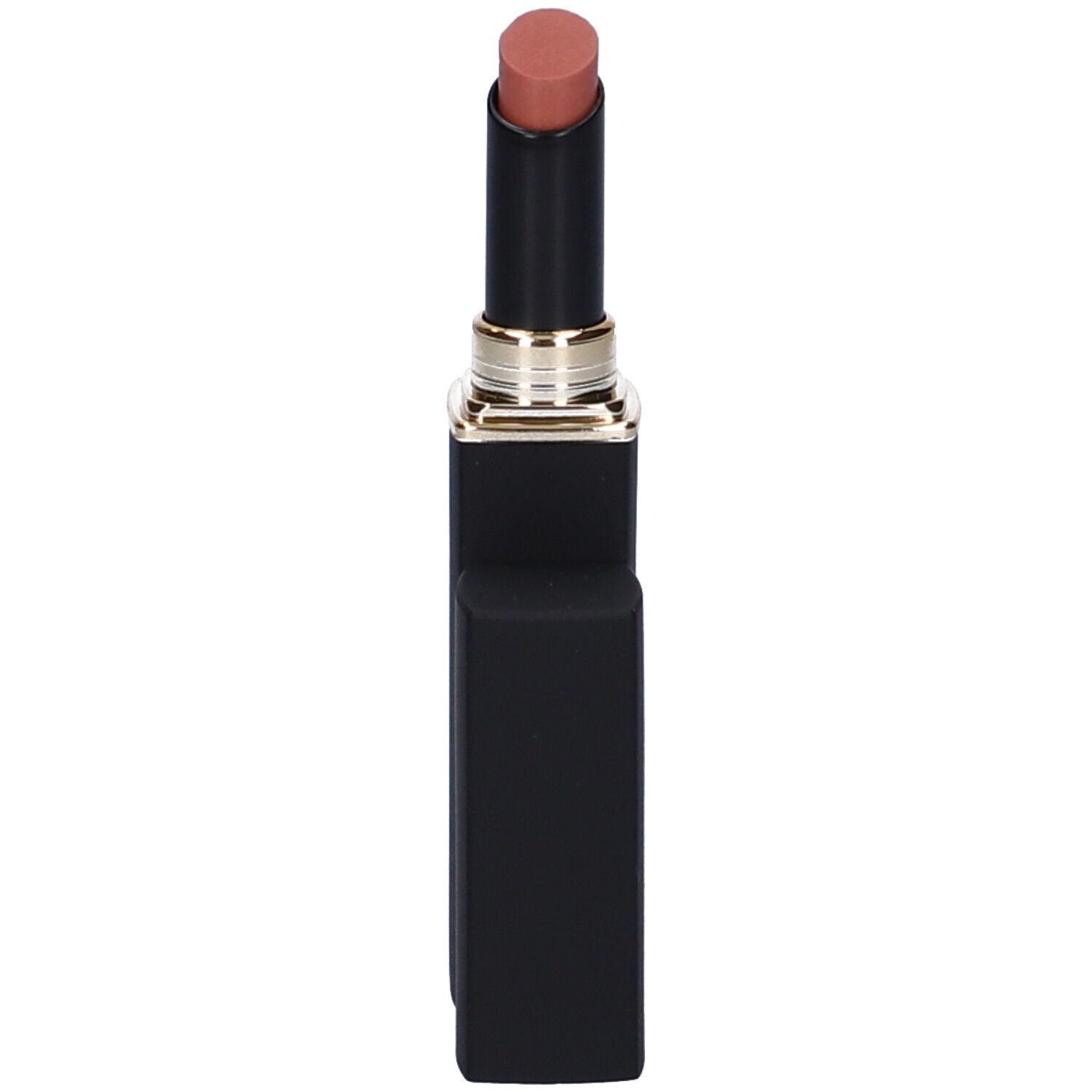 Rossetto Ecru in astuccio nero. Dettagli dorati. Marchio Euphidra.