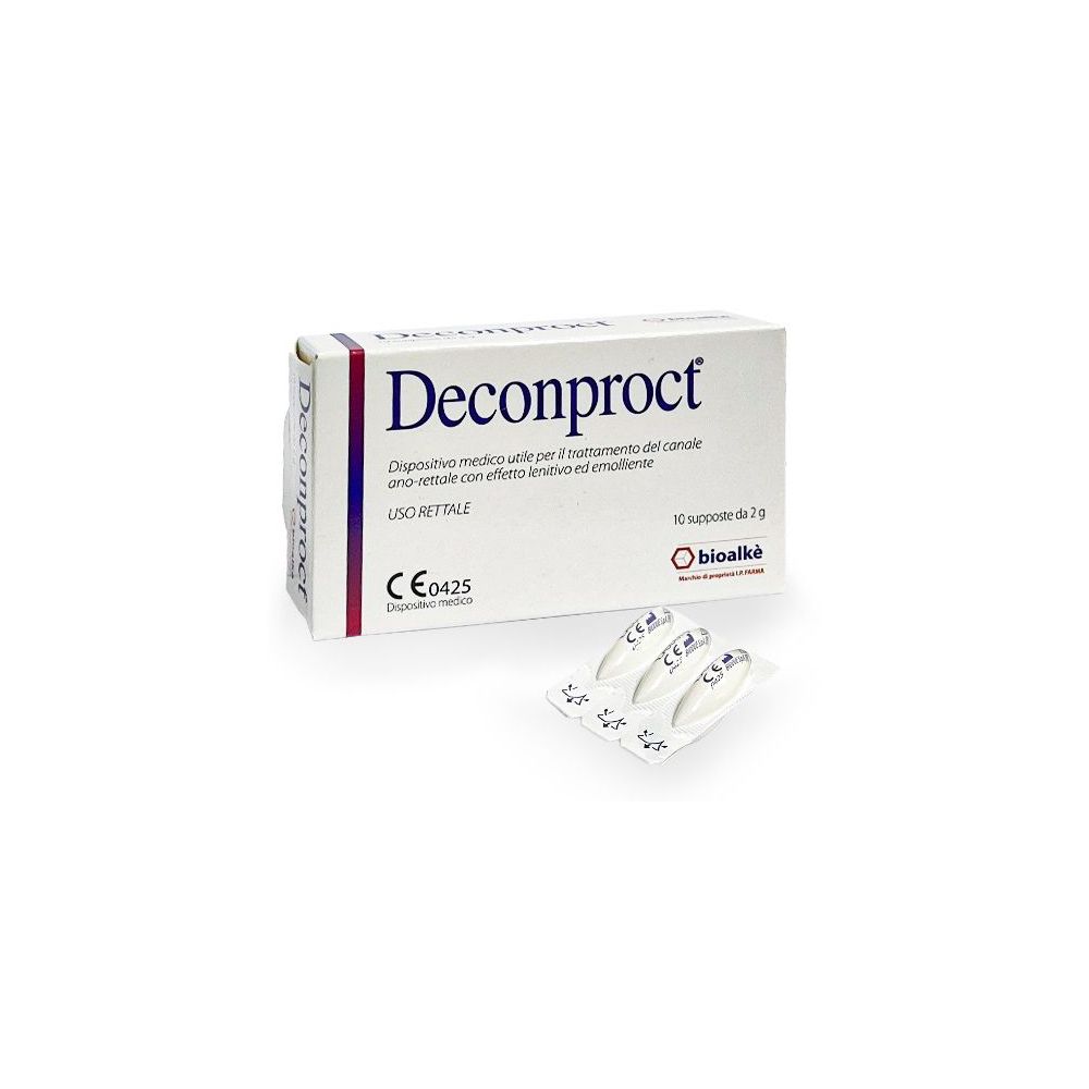 Deconproct - Trattamento Lenitivo Del Canale Ano-Rettale 10 Supposte - Immagine 7