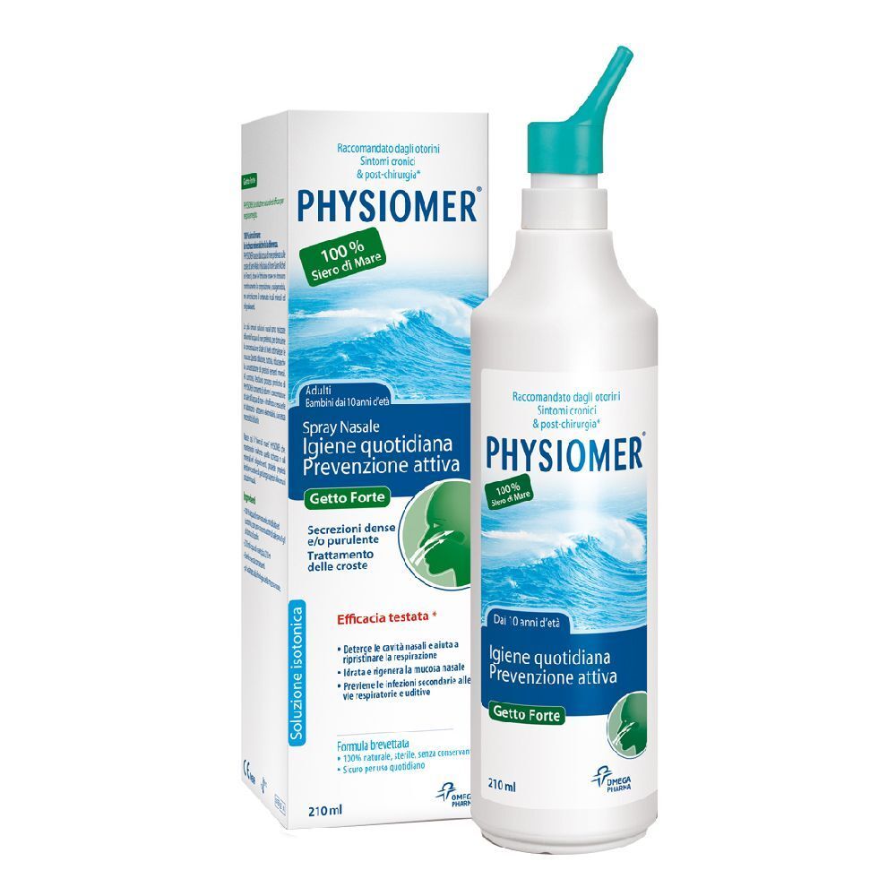 Physiomer Nasenspray für tägliche Hygiene, 210ml.