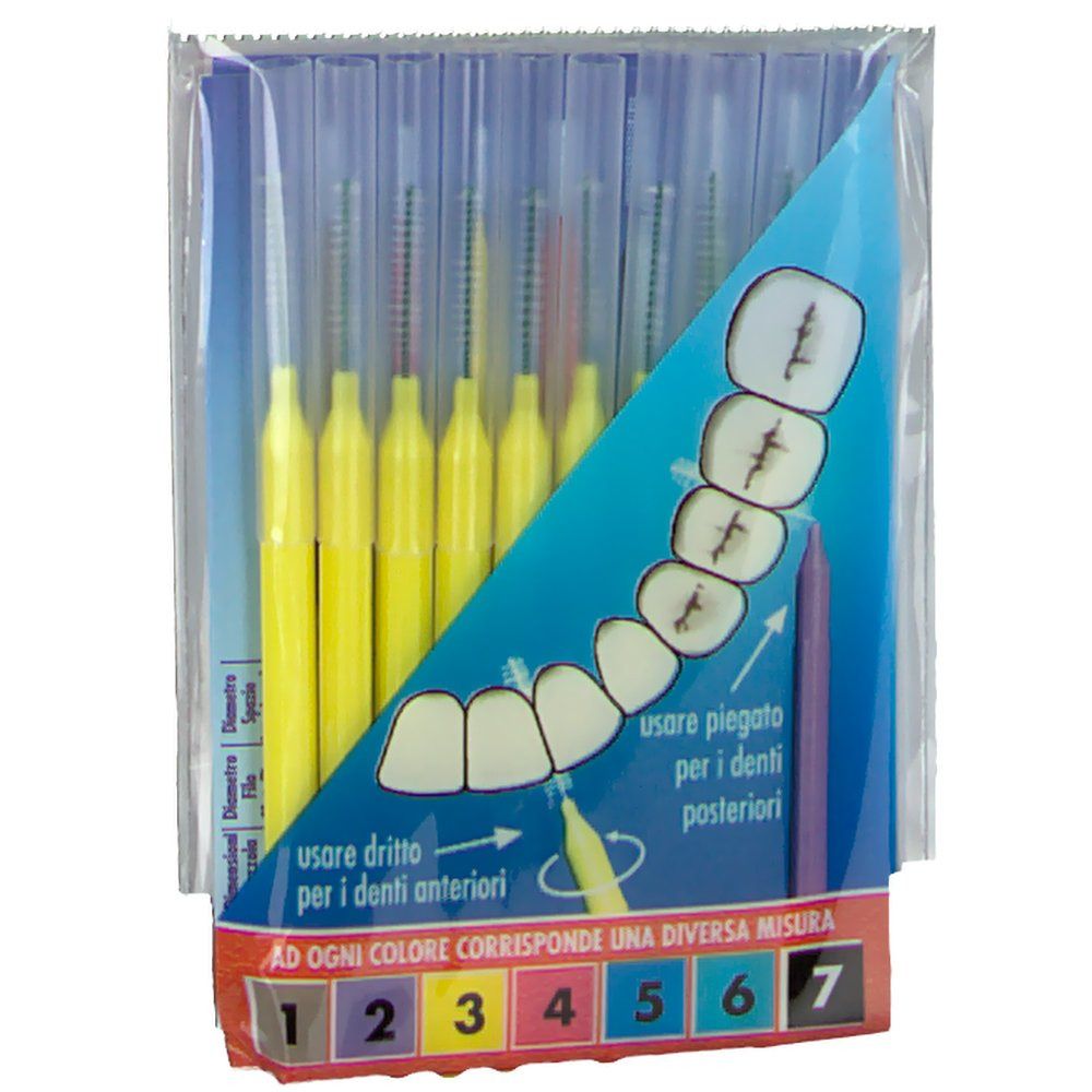 PikDent® Giallo 0,6 mm Scovolini Interdentali