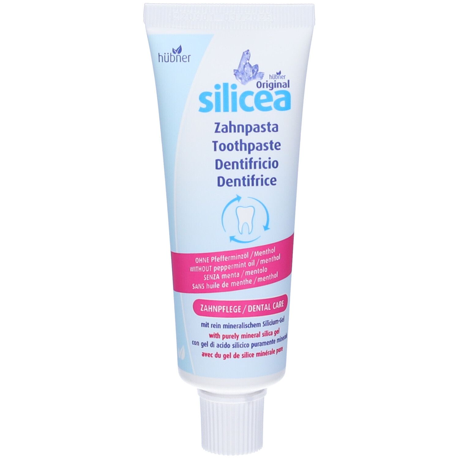 Hubner Dentif Silic S/Menta50G 50 ml Zahnpasta