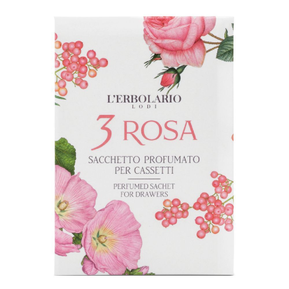 L`Erbolario Sacchetto Profumato per Cassetti 3 Rosa