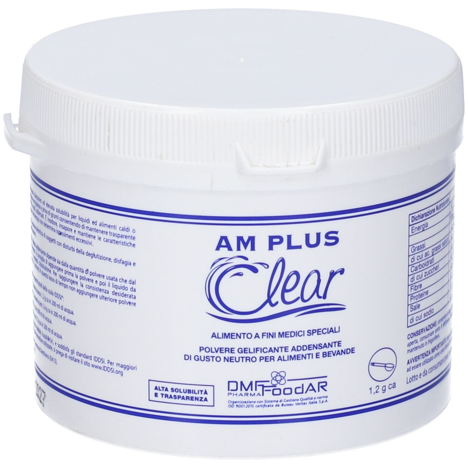 Am Plus Clear Addensante Istantaneo A Base Di Gomma Di Xanthan 125 G