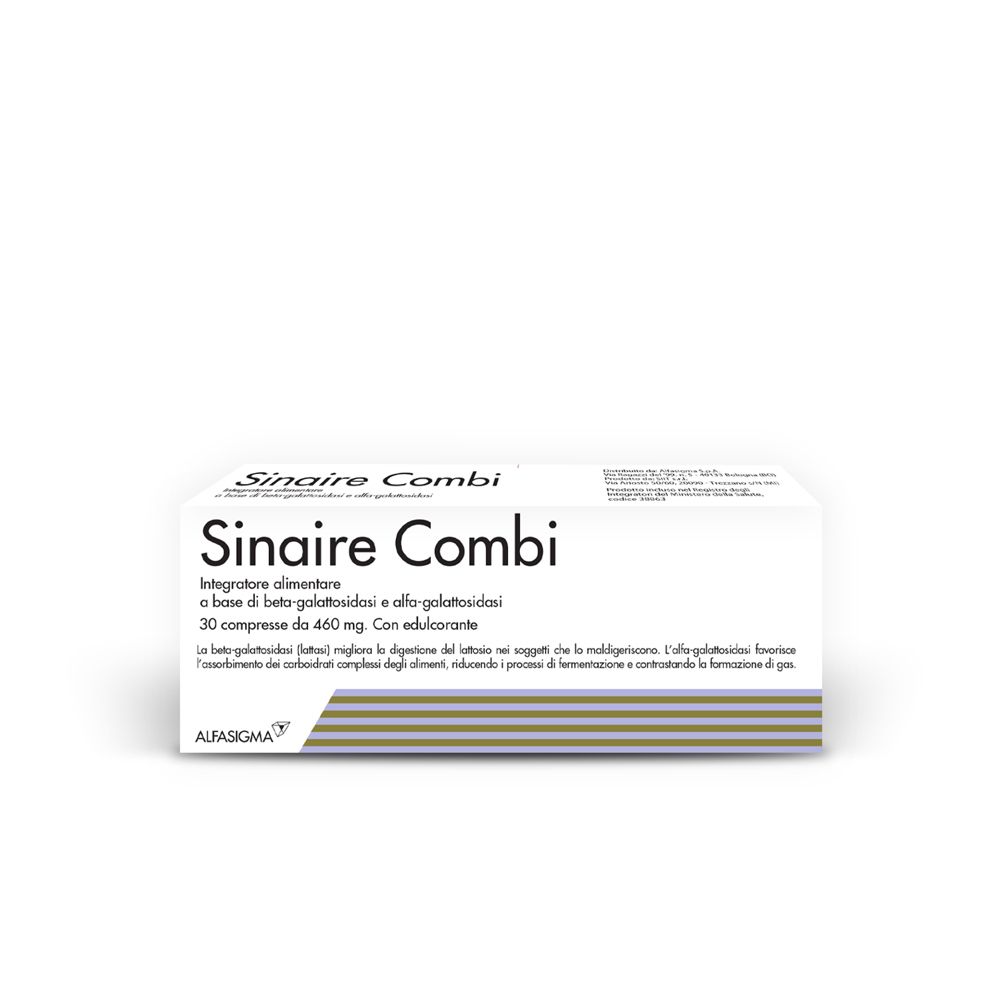 Sinaire Combi Integratore di Enzimi, Compresse