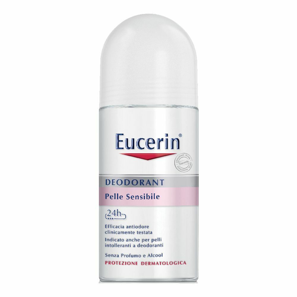 Image of Eucerin® 24h Deodorante pelle sensibile Roll-on