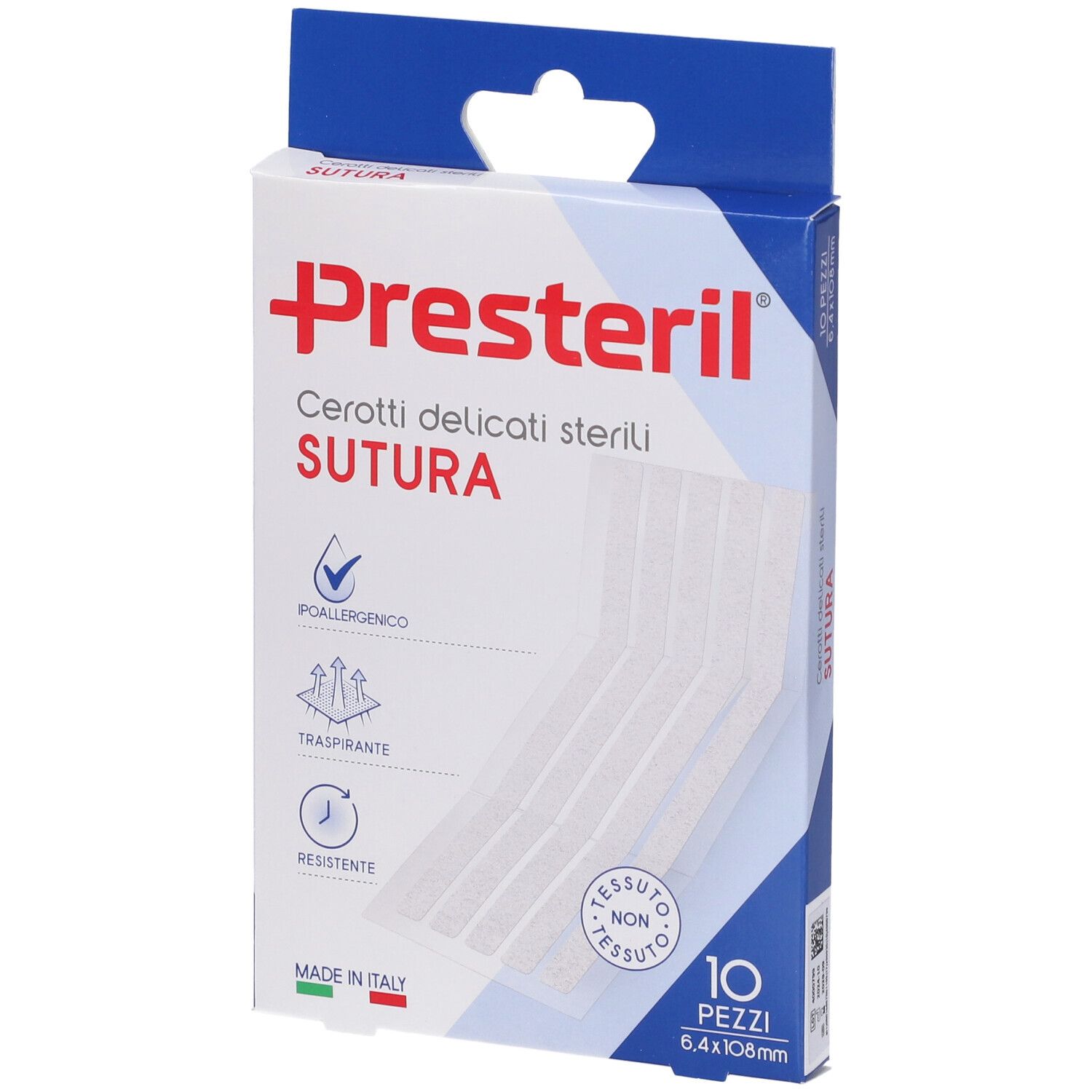 CER Medipresteril Sut6,4X108Mm 10 St Pflaster