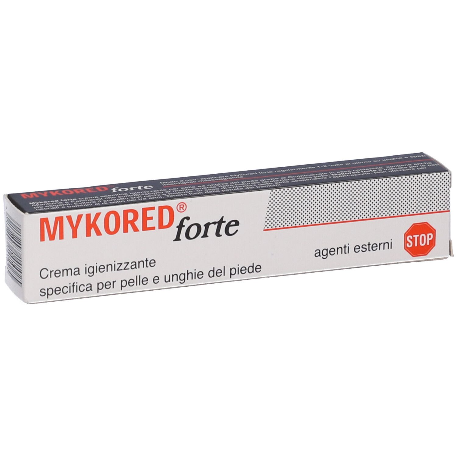 MYKORED forte Tube mit 20 ml Inhalt für Haut und Nägel.