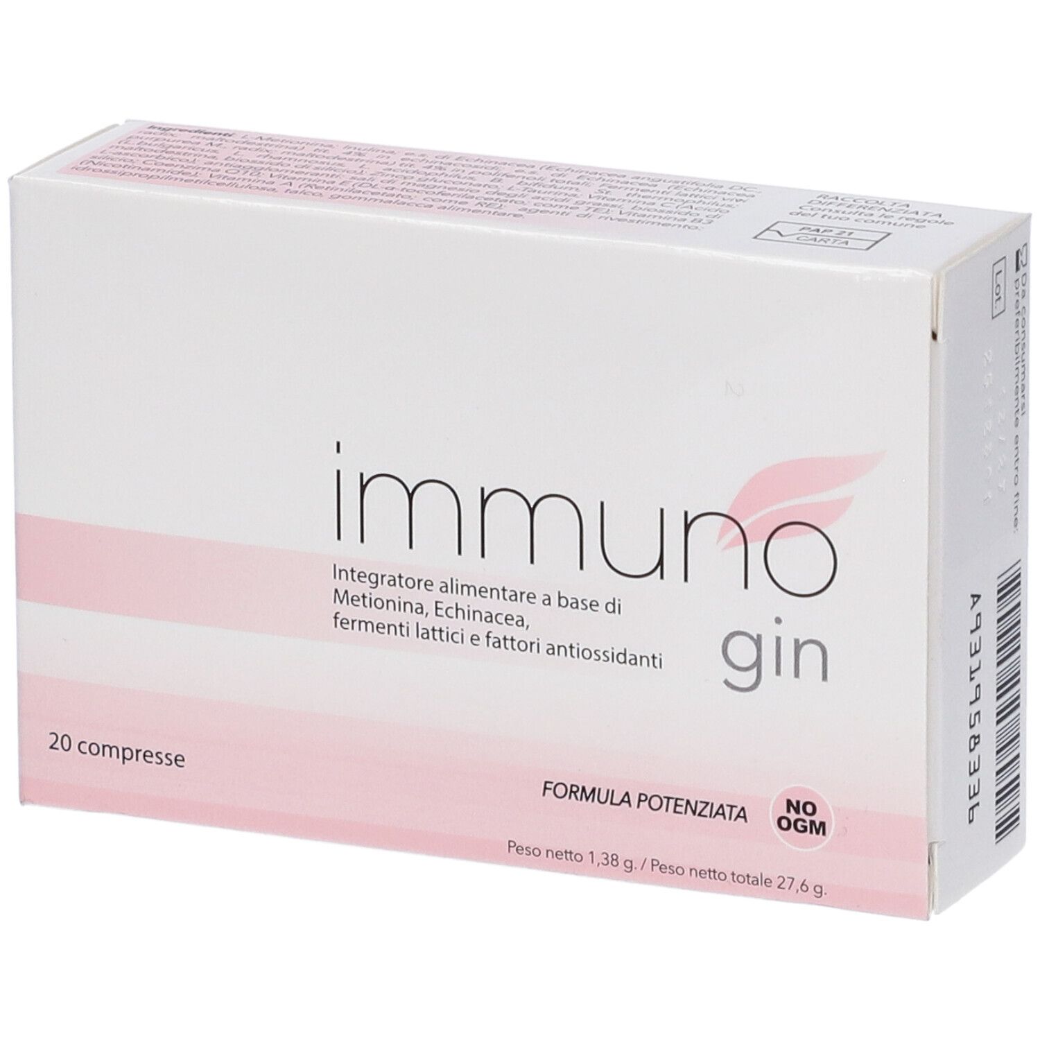 Immuno Gin Integratore alimentare 20 compresse - Immagine 6