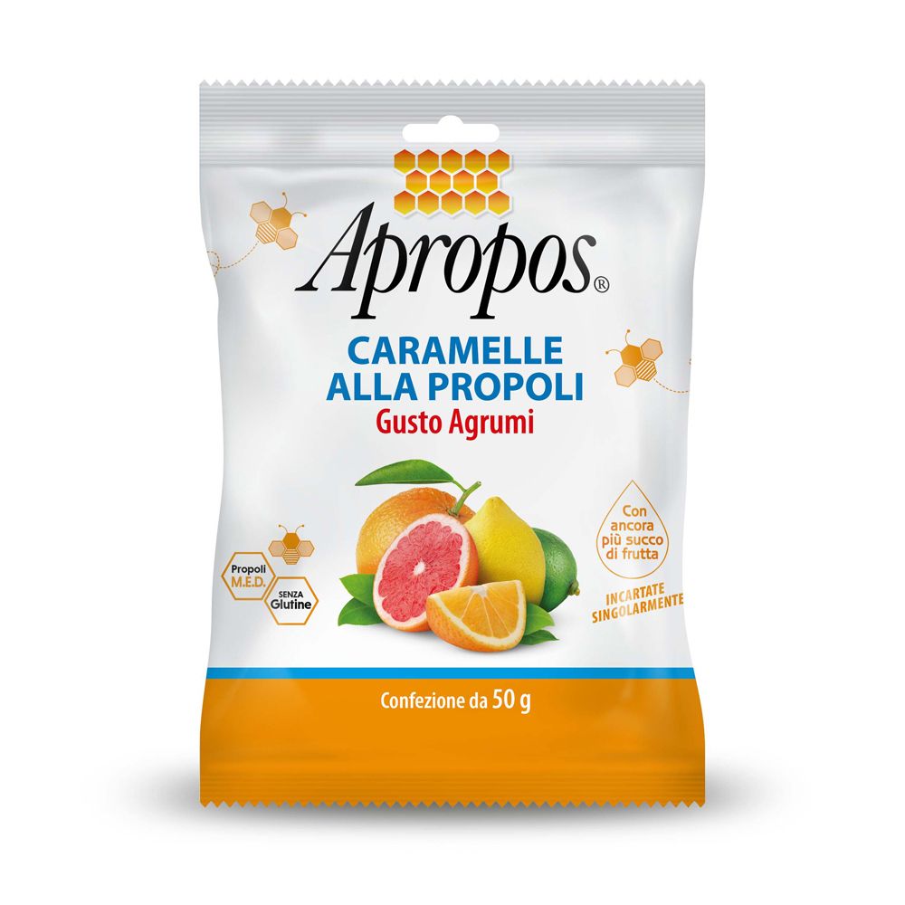 APROPOS CARAMELLE DURE - AGRUMI - CONFEZIONE