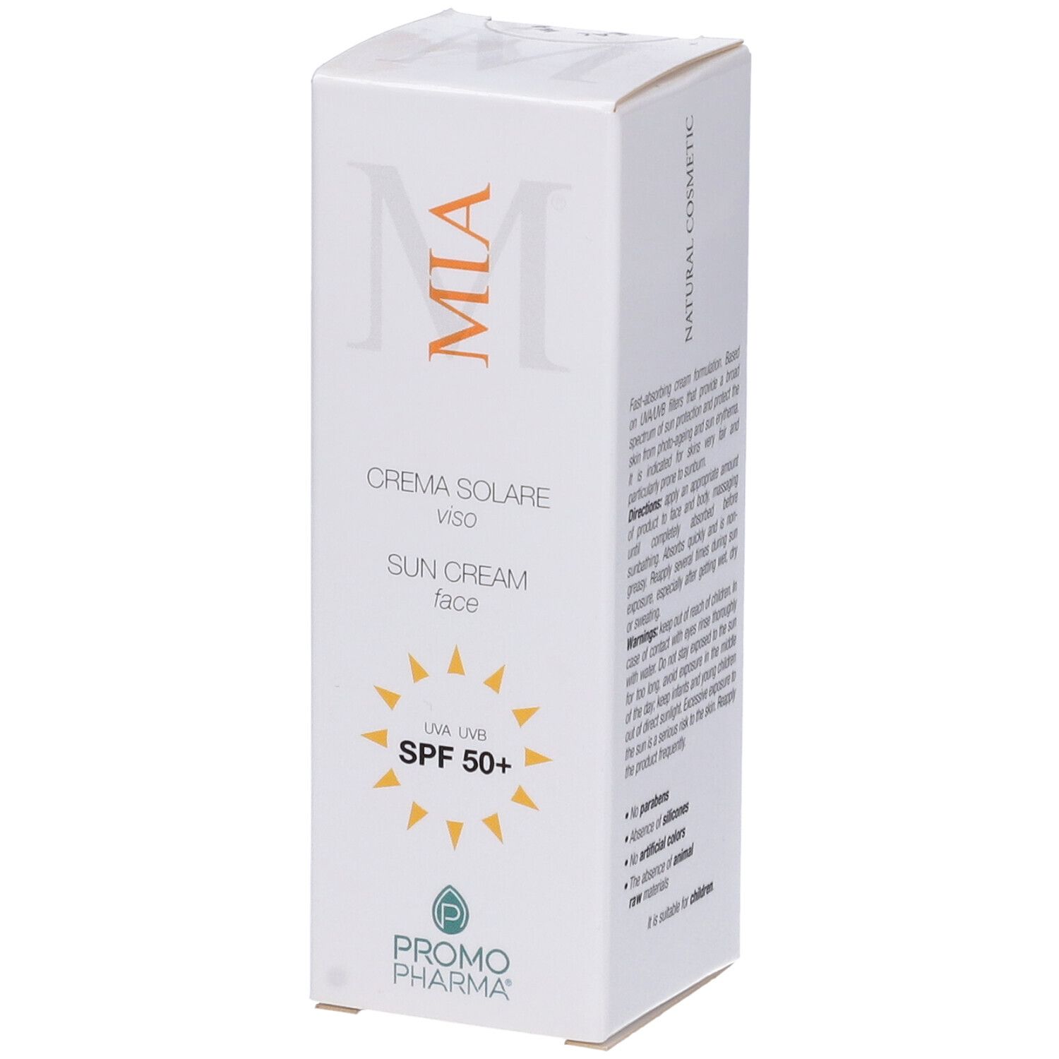 PromoPharma Mia Crema Solare Viso SPF50+