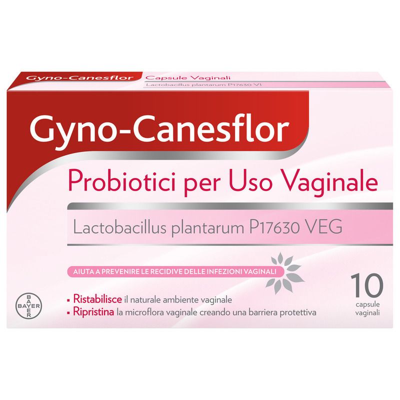 Image of Gyno-Canesflor Probiotico Prevenzione Candida e Infezioni Vaginali capsule