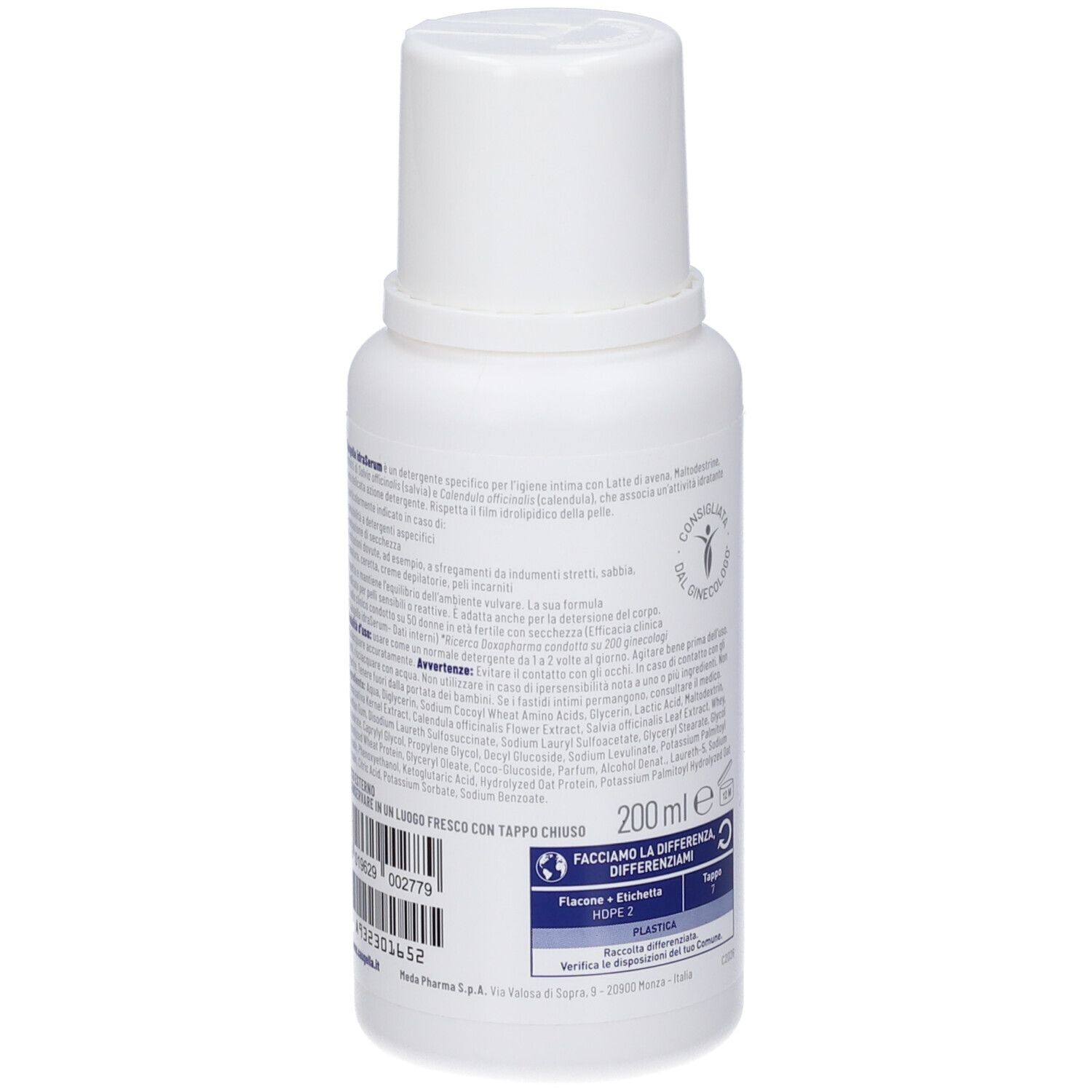 Weiße Tube mit blauem und rosa Etikett, "DUCR
AY ICTYANE" und "EMOLLIENT NUTRITIVE CREAM".