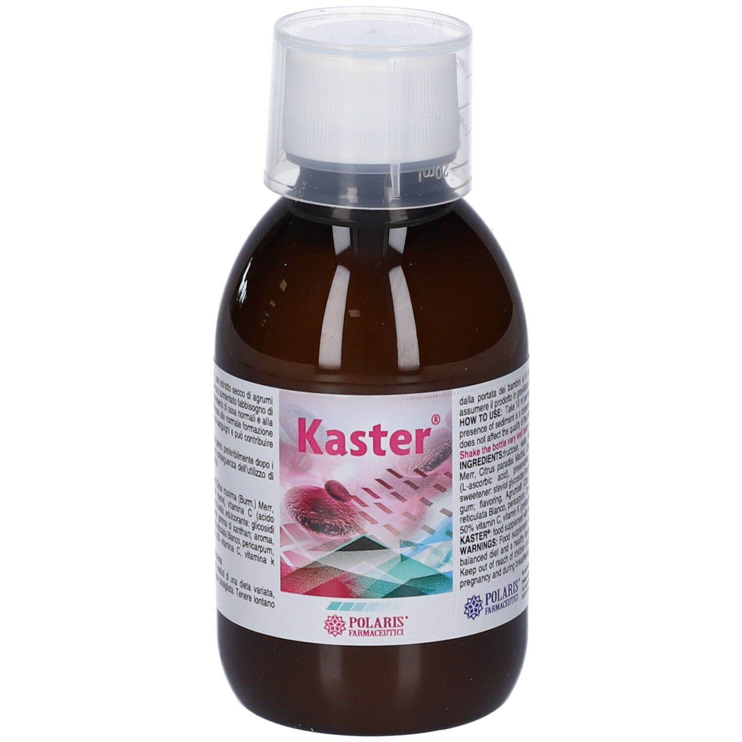 Kaster Sciroppo 200 ml - Integratore Ad Azione Vasoprotettrice - Immagine 7