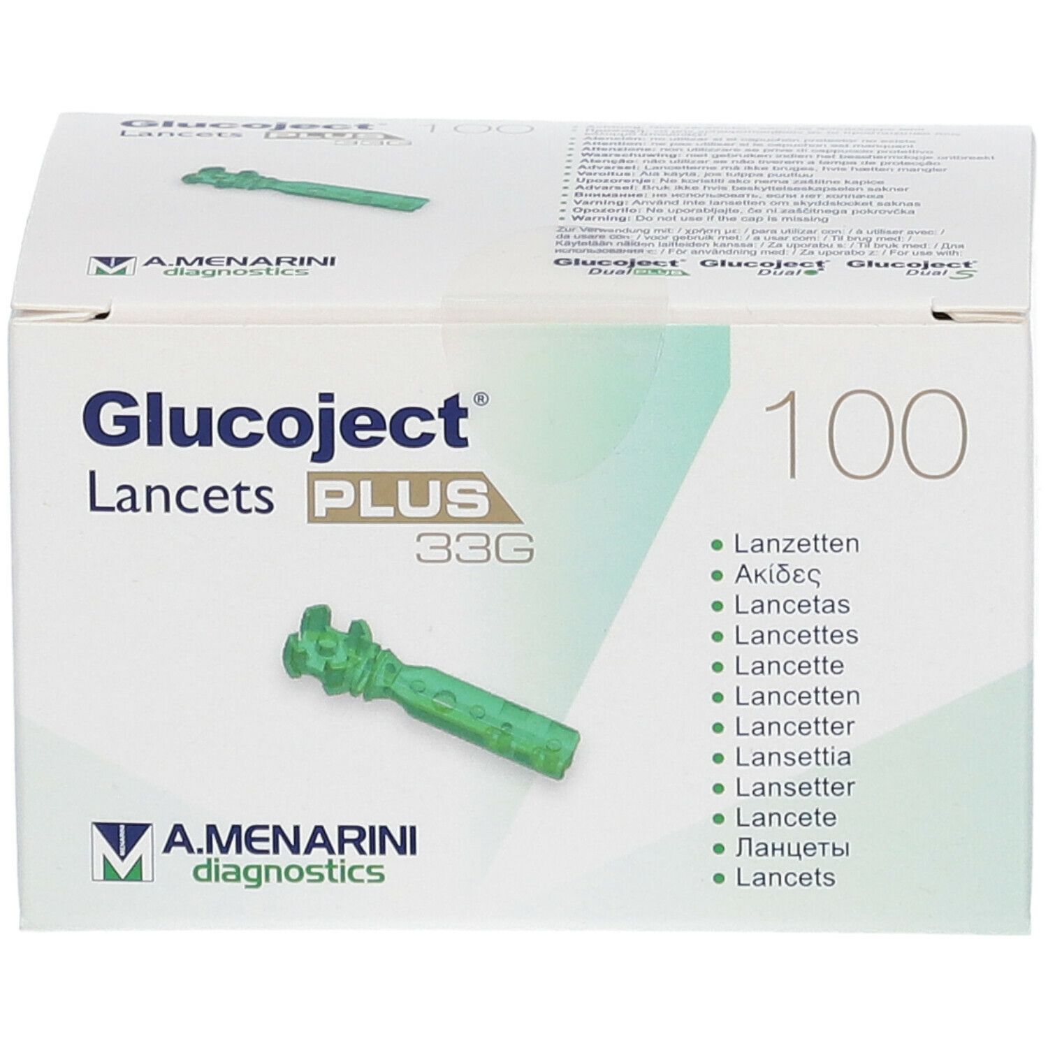 Glucoject® Lancets Plus 33g 100 Lancette 100 Pz Shop Farmaciait