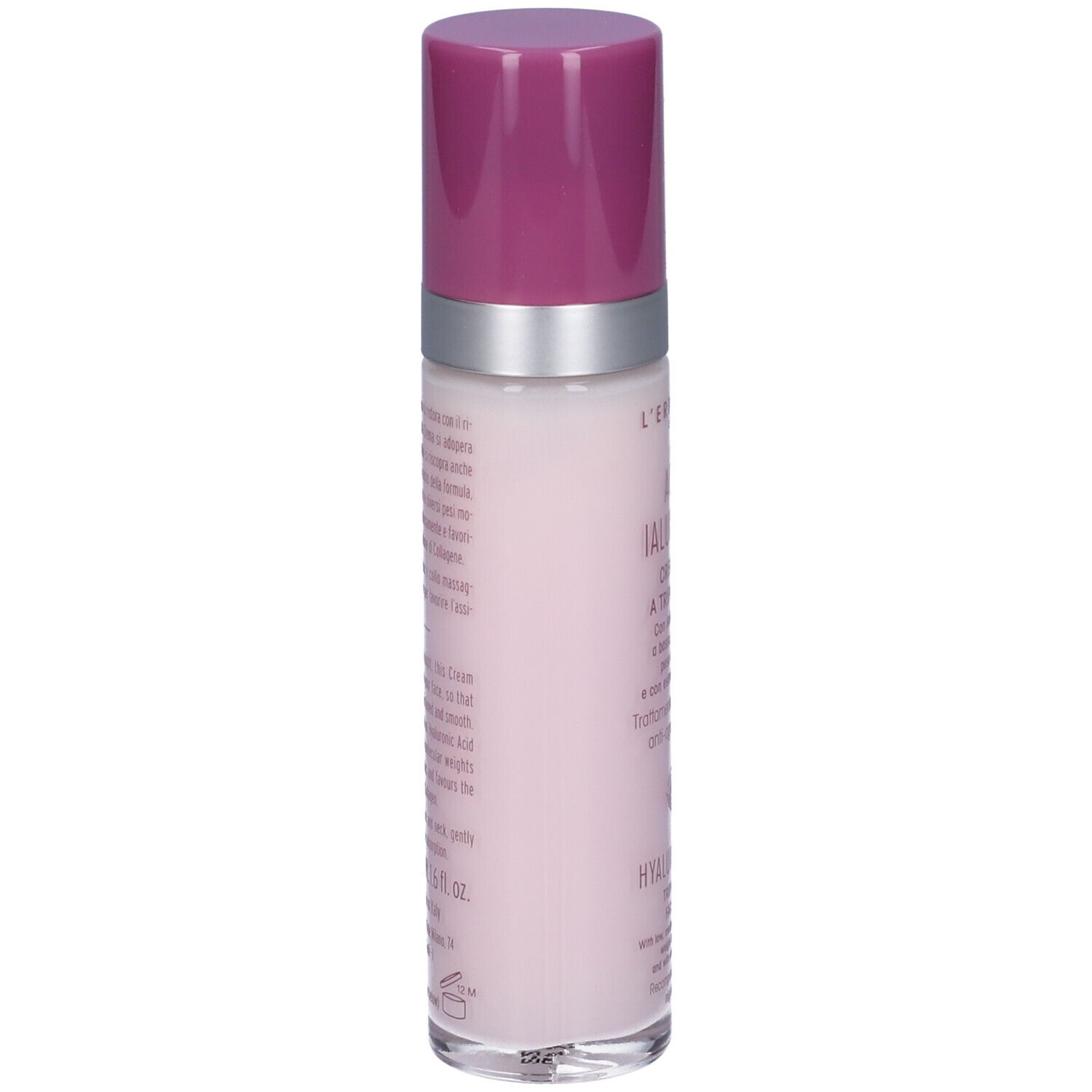 Acido Ialuronico Crema Viso A Tripla Azione Trattamento Ricompattante Antiage Notte 50 Ml