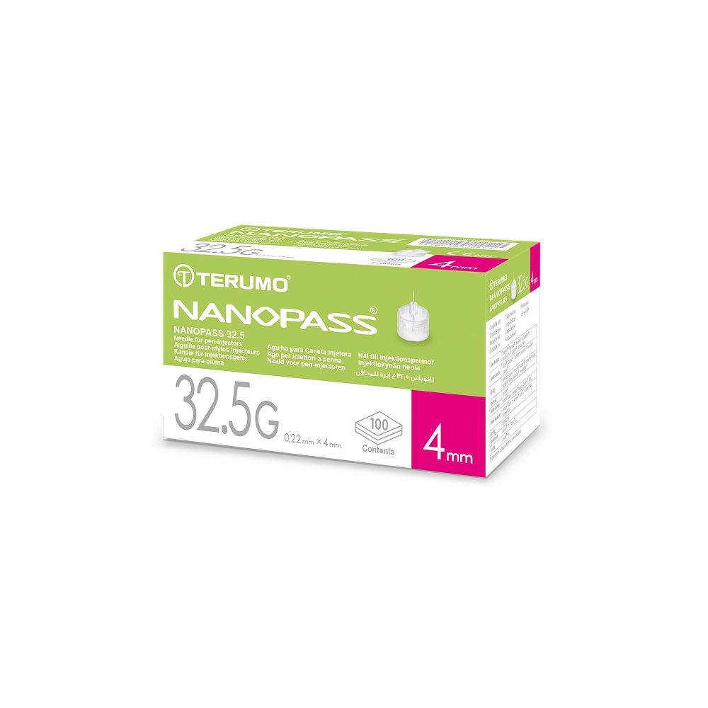 AGO Nanopass G32,5 4MM 100Pz 100 St Kanüle