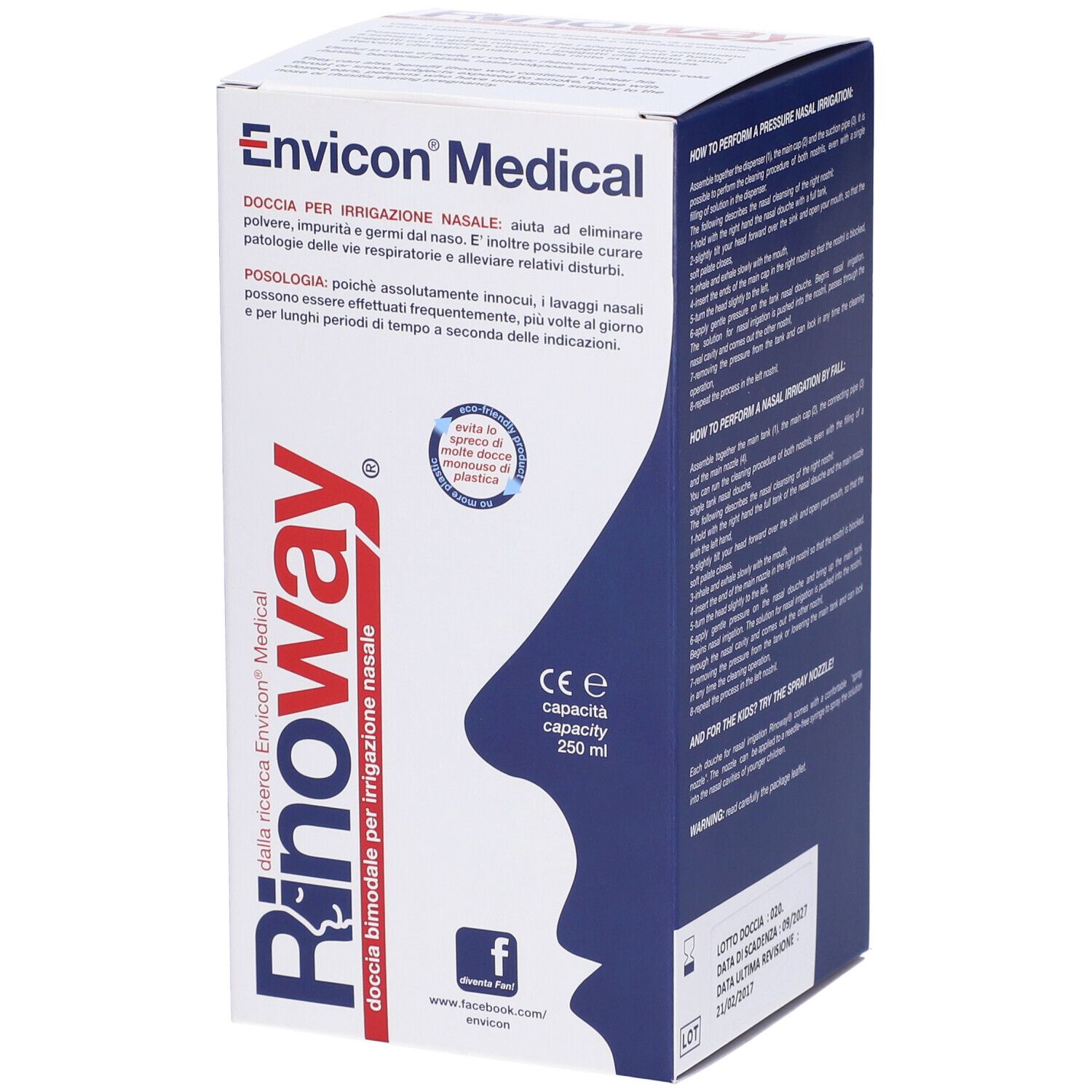 Rinoway Doccia Irrigazione NAS 1 St Kombipackung