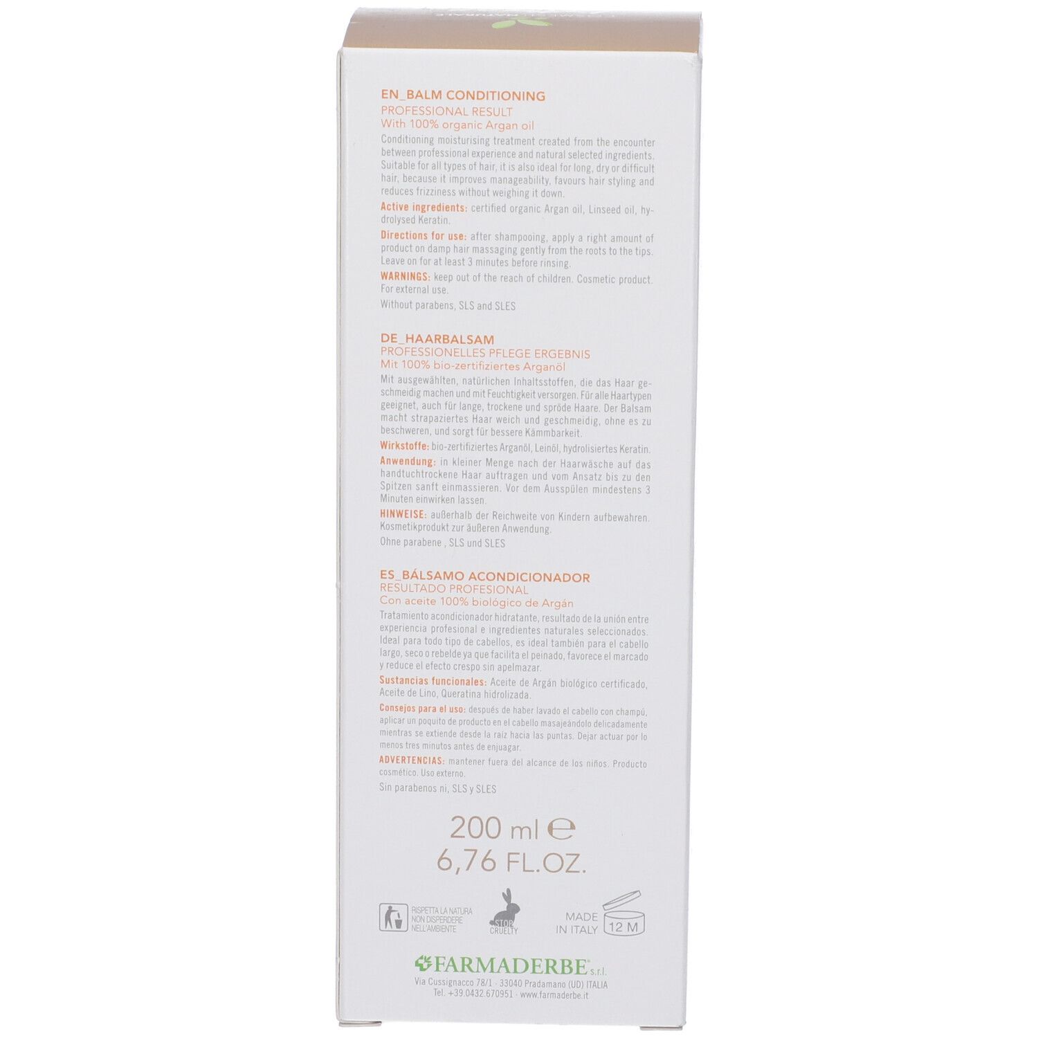 L'Argan Balsamo Capelli