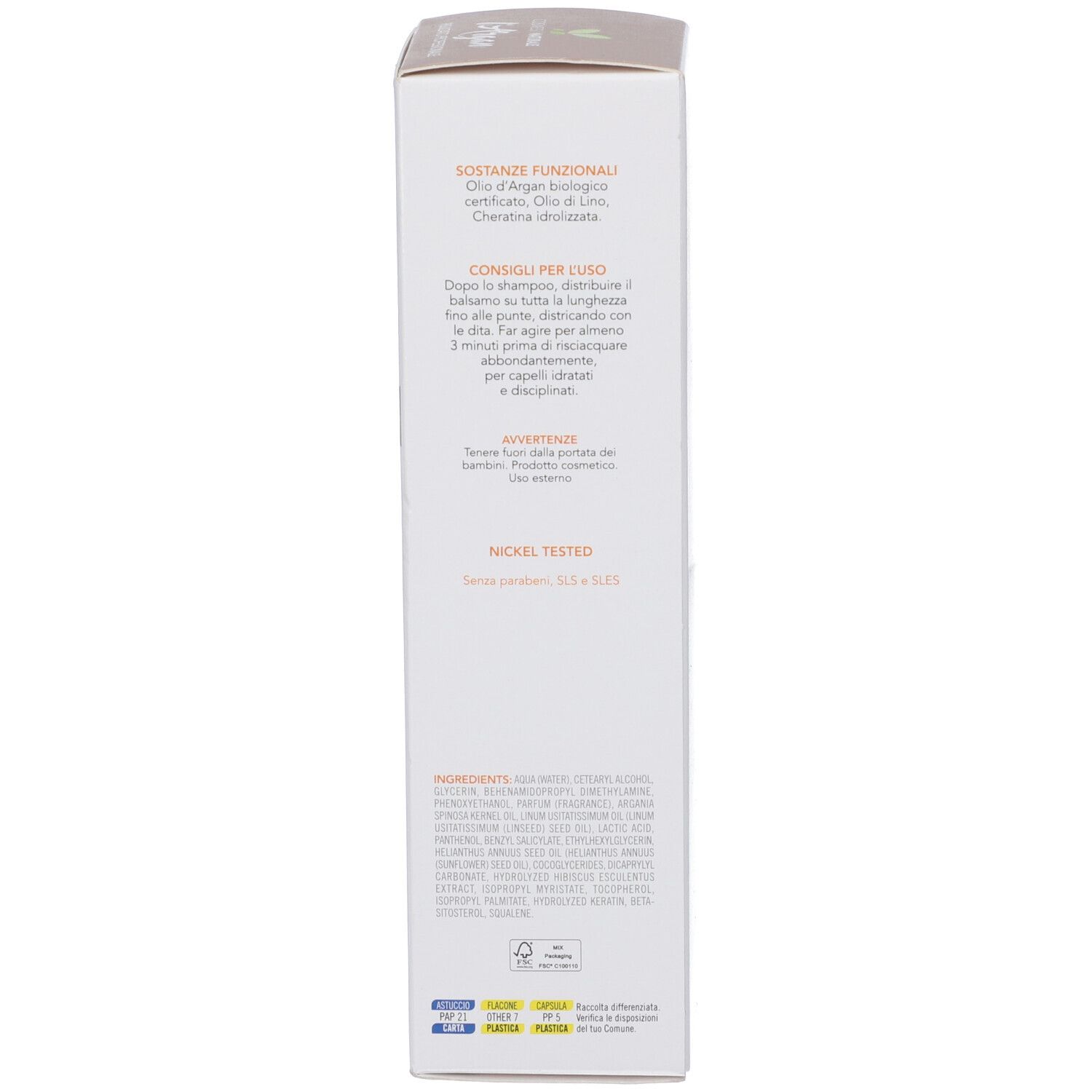 L'Argan Balsamo Capelli