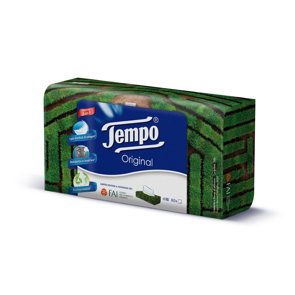 Tempo® Box Moschino 80 pz Salviette