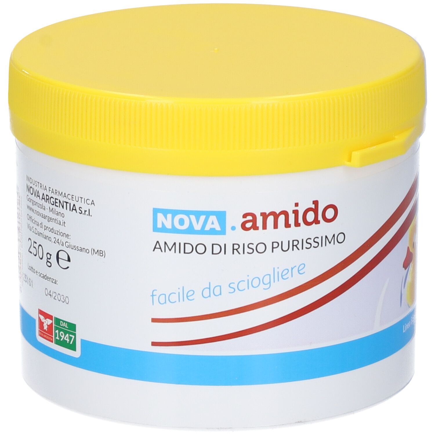 Nova Kosmetica Amido Di Riso Purissimo Nova Amido Per Pelli Sensibili 250 G - Immagine 5