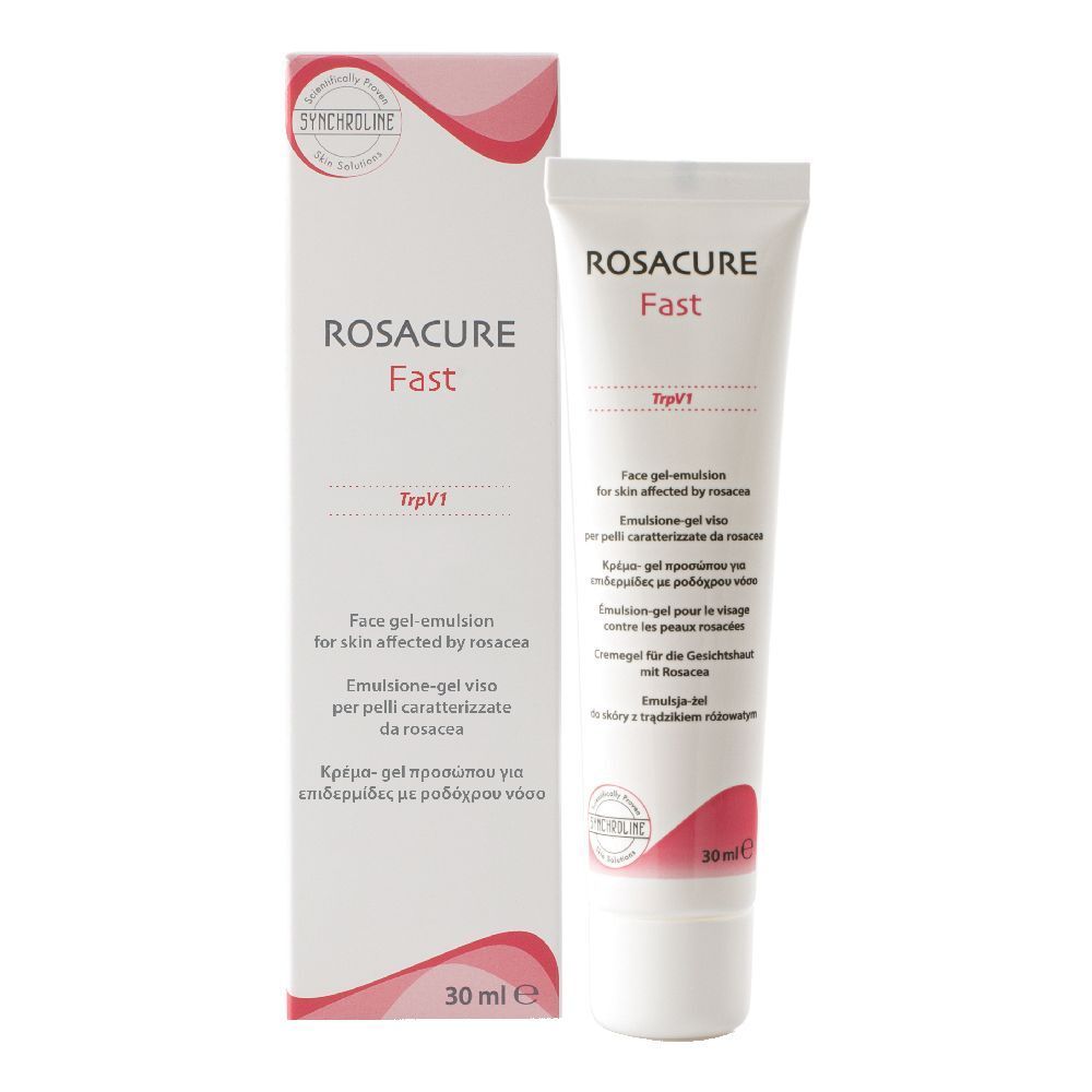 Tubo di crema-gel bianco con dettagli rosa e testo multilingue. Contiene 30 ml.