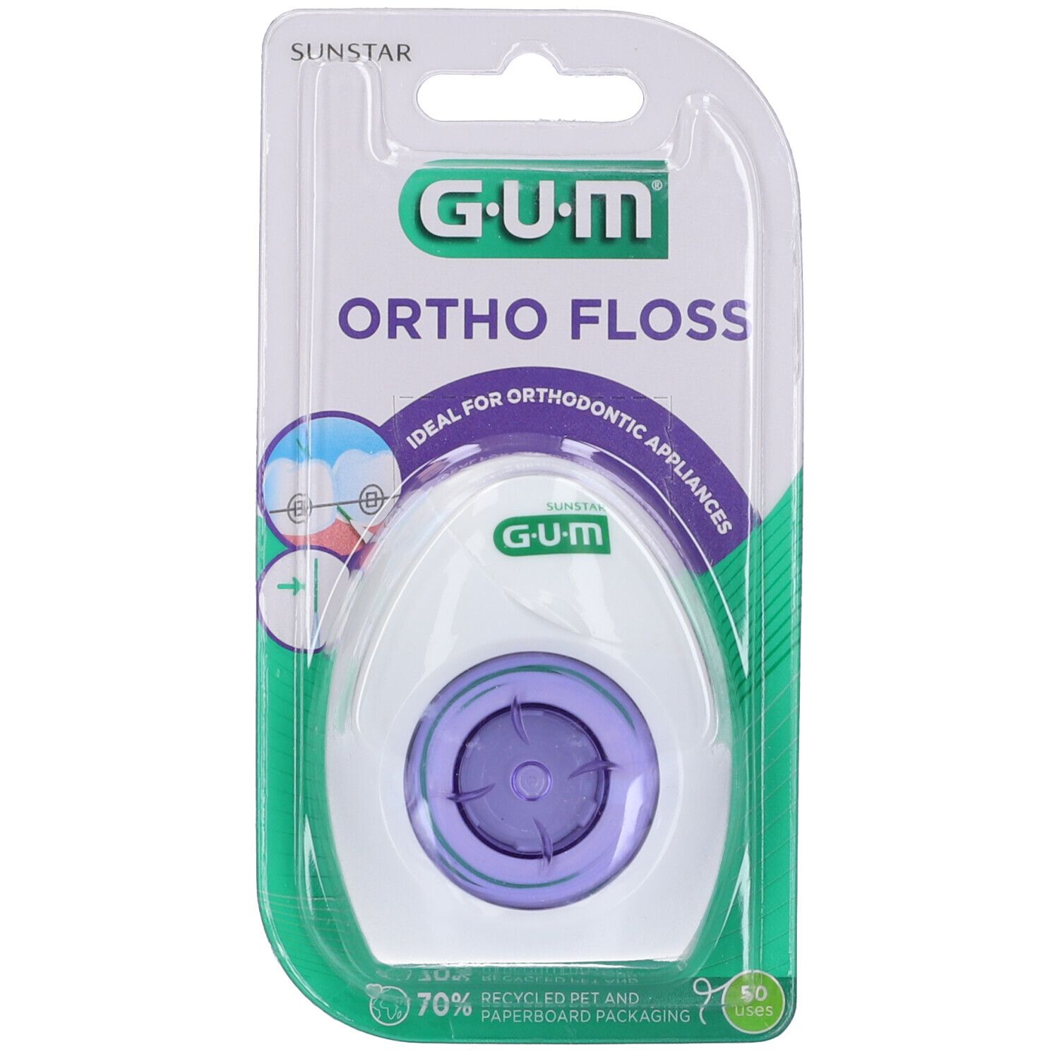 Oral-b Glide Gum Care Floss Picks, Contr&ocirc;le De La Tension, 60 Ct | Fruugo FR