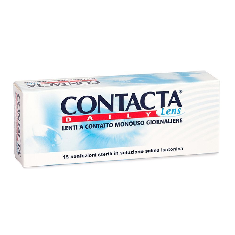 Confezione di lenti a contatto CONTACTA DAILY Lens, Lenti a Contatto Monouso Giornaliere. 15 confezioni sterili.