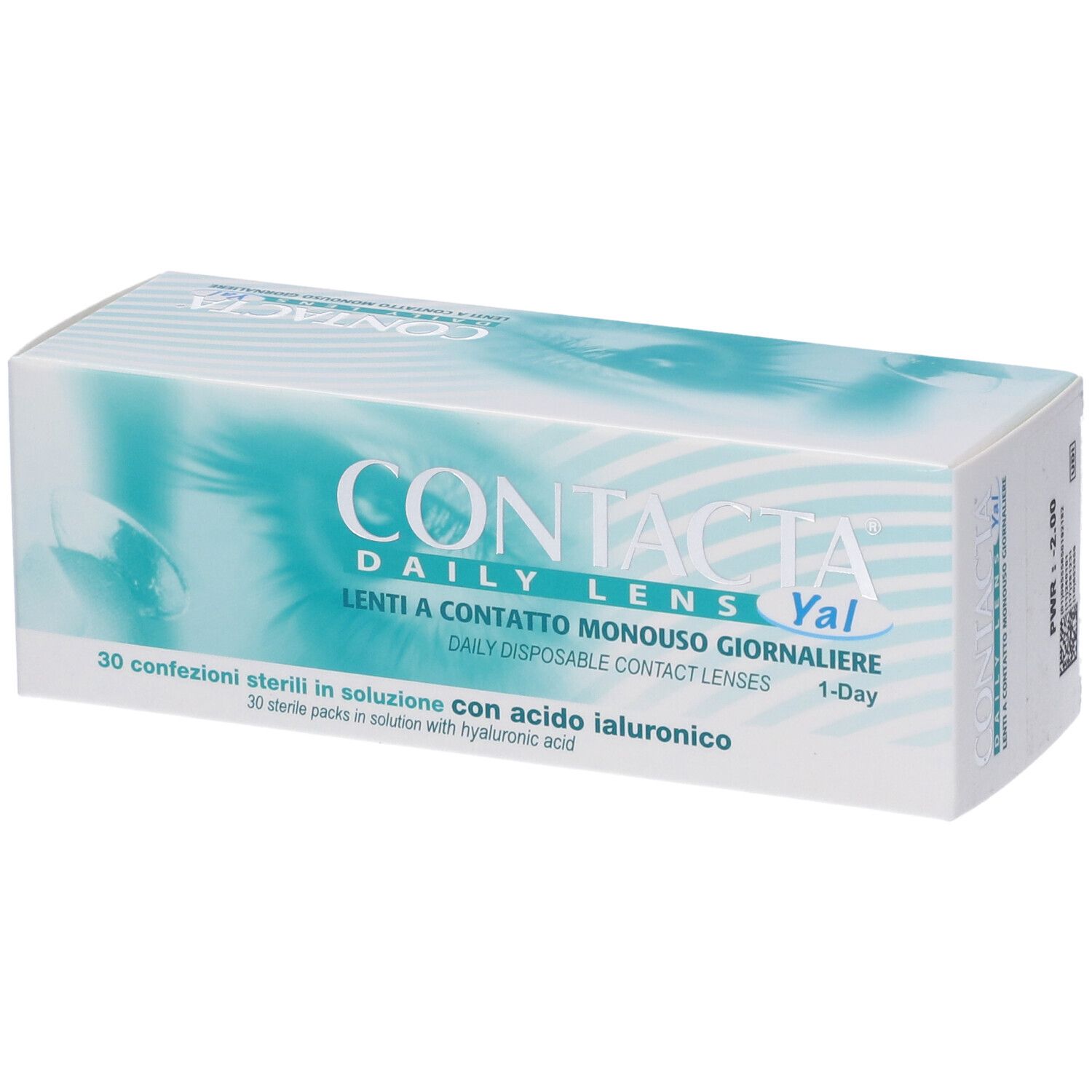 Lenti a Contatto Monouso Giornaliera Contacta Daily Lens Yal 30 -2,00 30 Pezzi