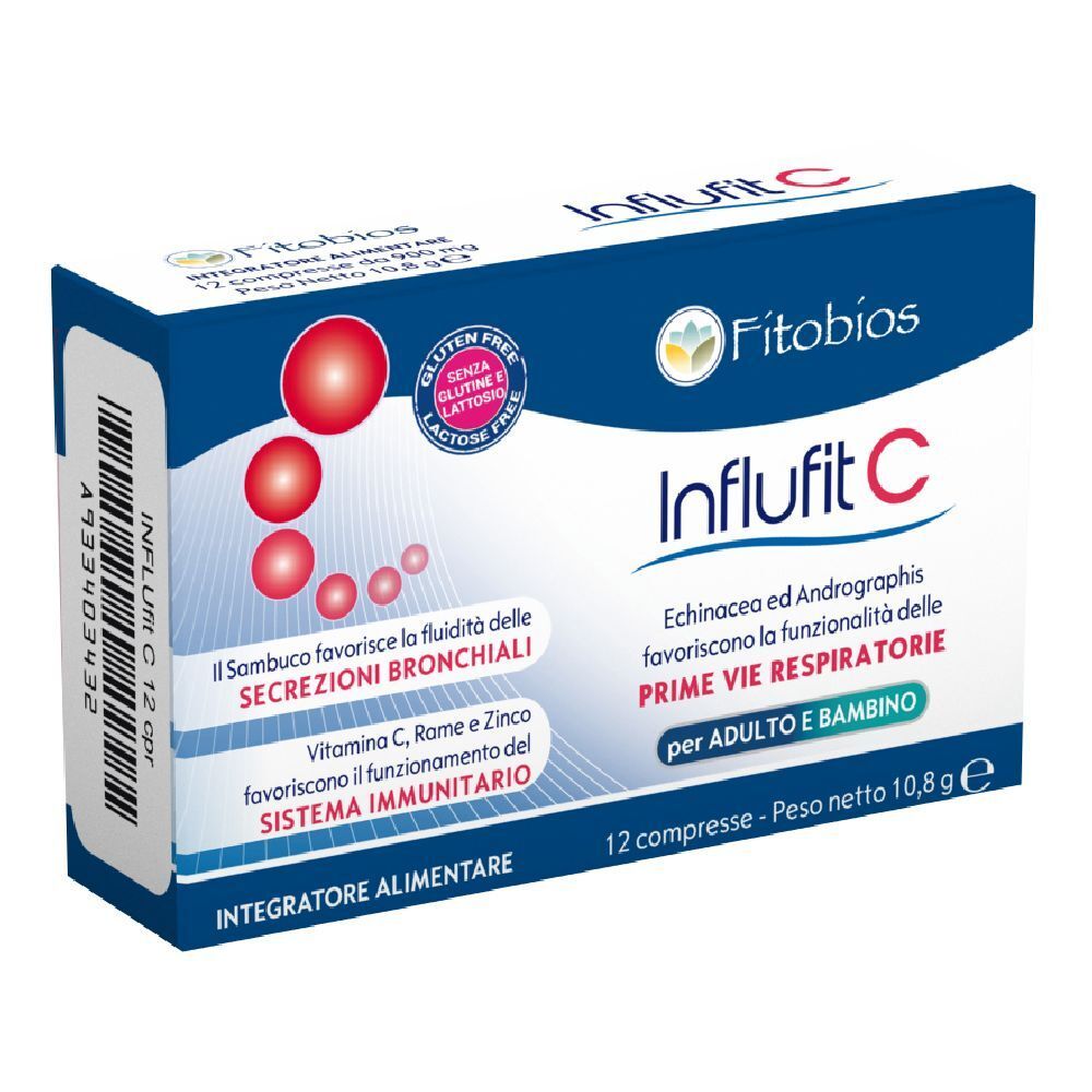 Influfit Fitobios C 12 Pz Compresse Bambino