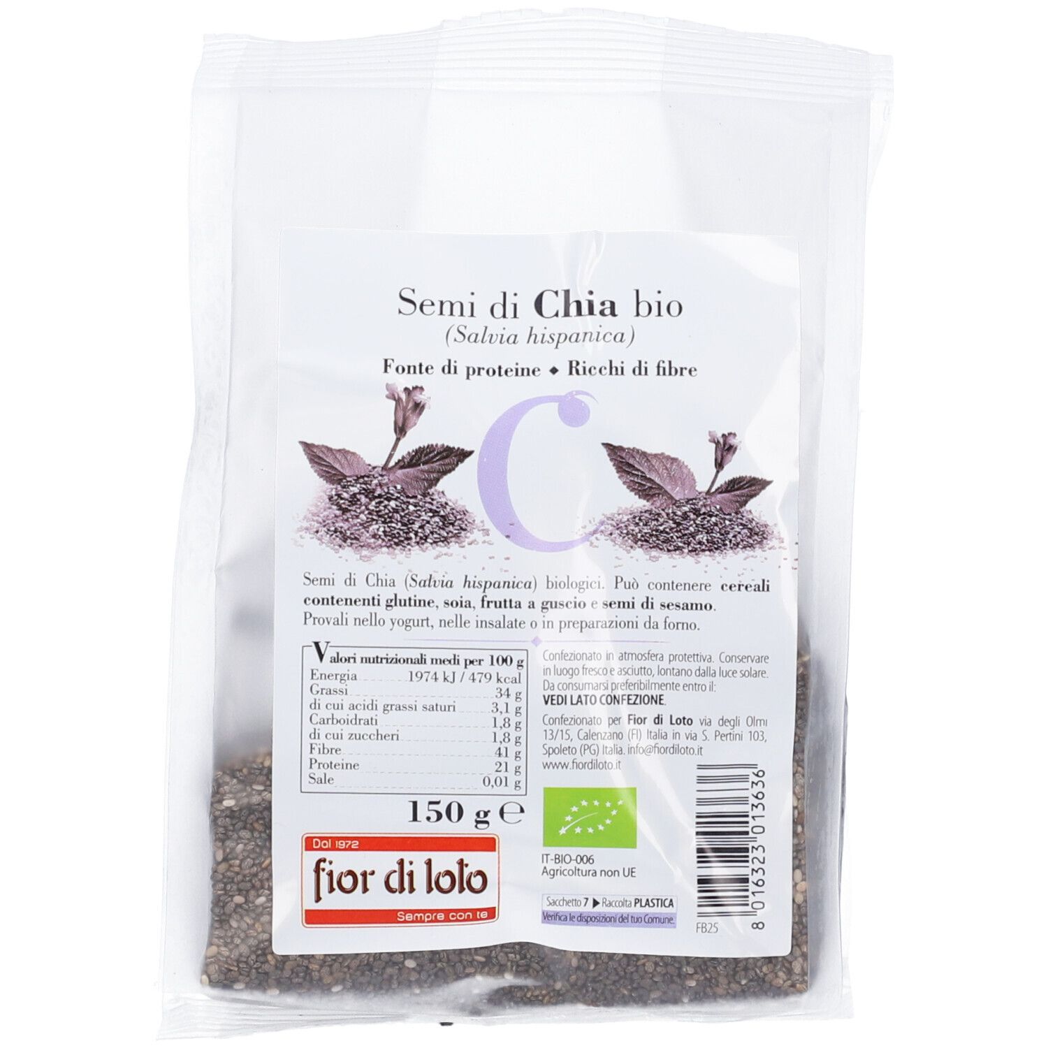 Semi di chia bio 150g - Immagine 9