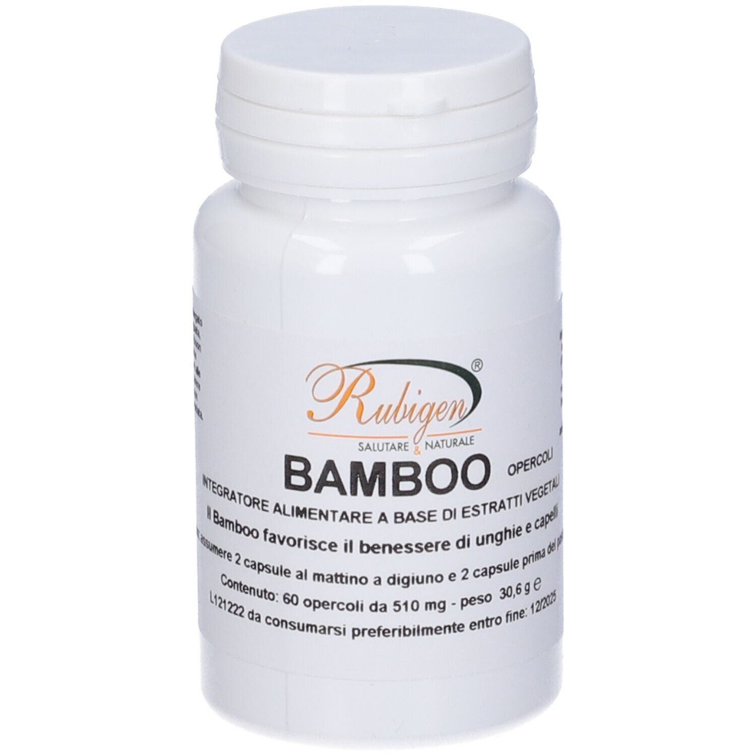 Bamboo Natur-Farma Rubigen Bamboo Capsule 60 Pz