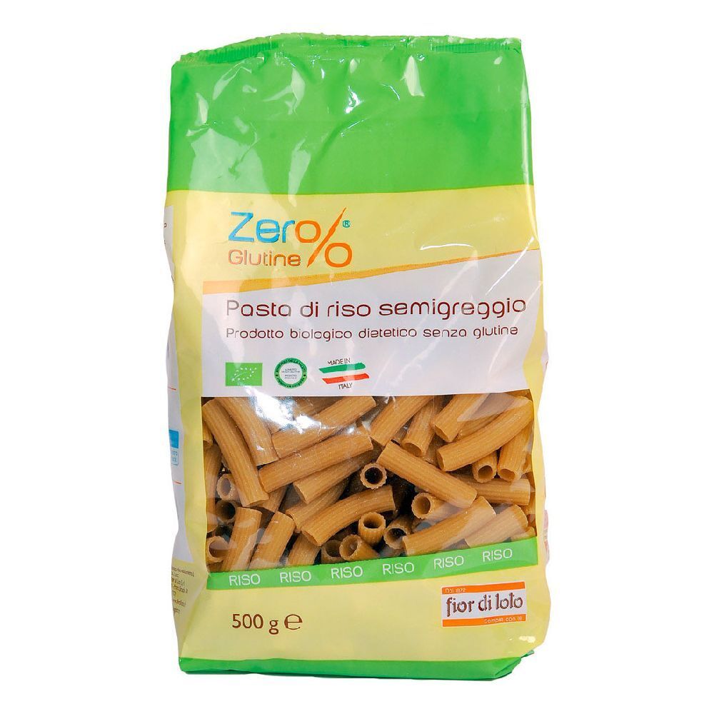 Fior Di Loto Pasta Di Riso Rigatoni Integrale Senza Glutine, 500G - Immagine 5