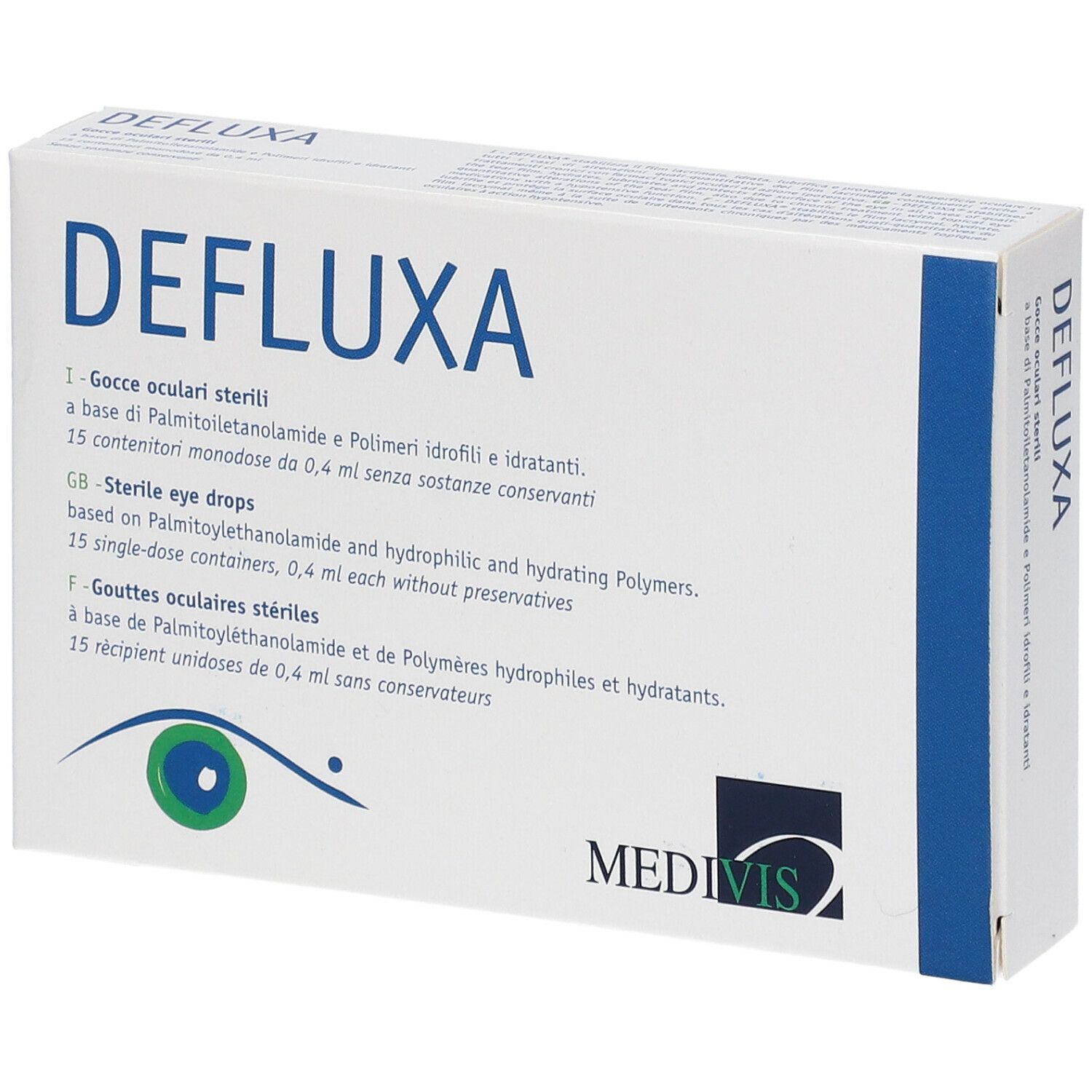 Defluxa Gocce Oculari Sterili