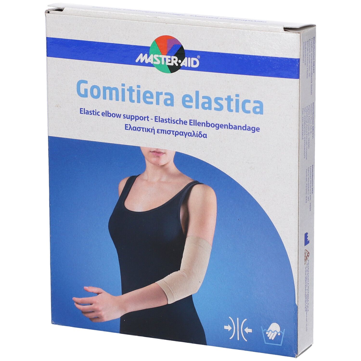 Master-Aid Gomitiera Elastica Sport Taglia 4 32/36Cm 1 Pz Bendaggio/I