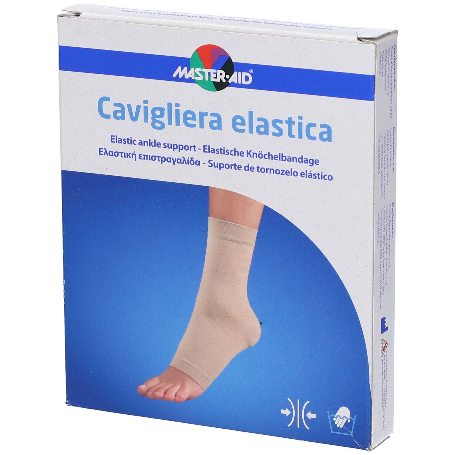 Master Aid - Cavigliera Elastica Taglia 4 (26-29 cm) - Immagine 3