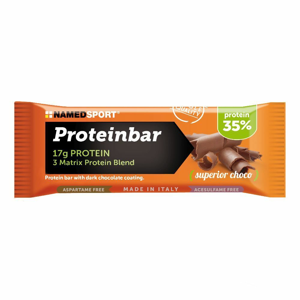 NAMEDSPORT® Proteinbar Superior Choco 50 g Barretta