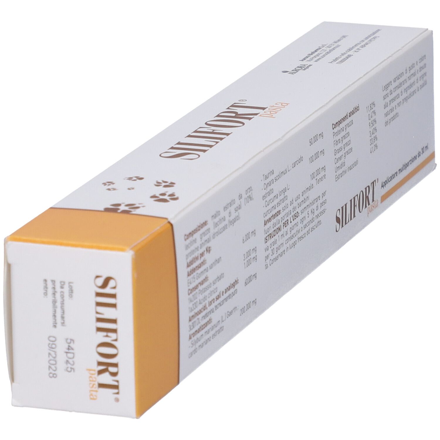 Silifort Pasta für Hunde und Katzen, 30 ml Applikator.