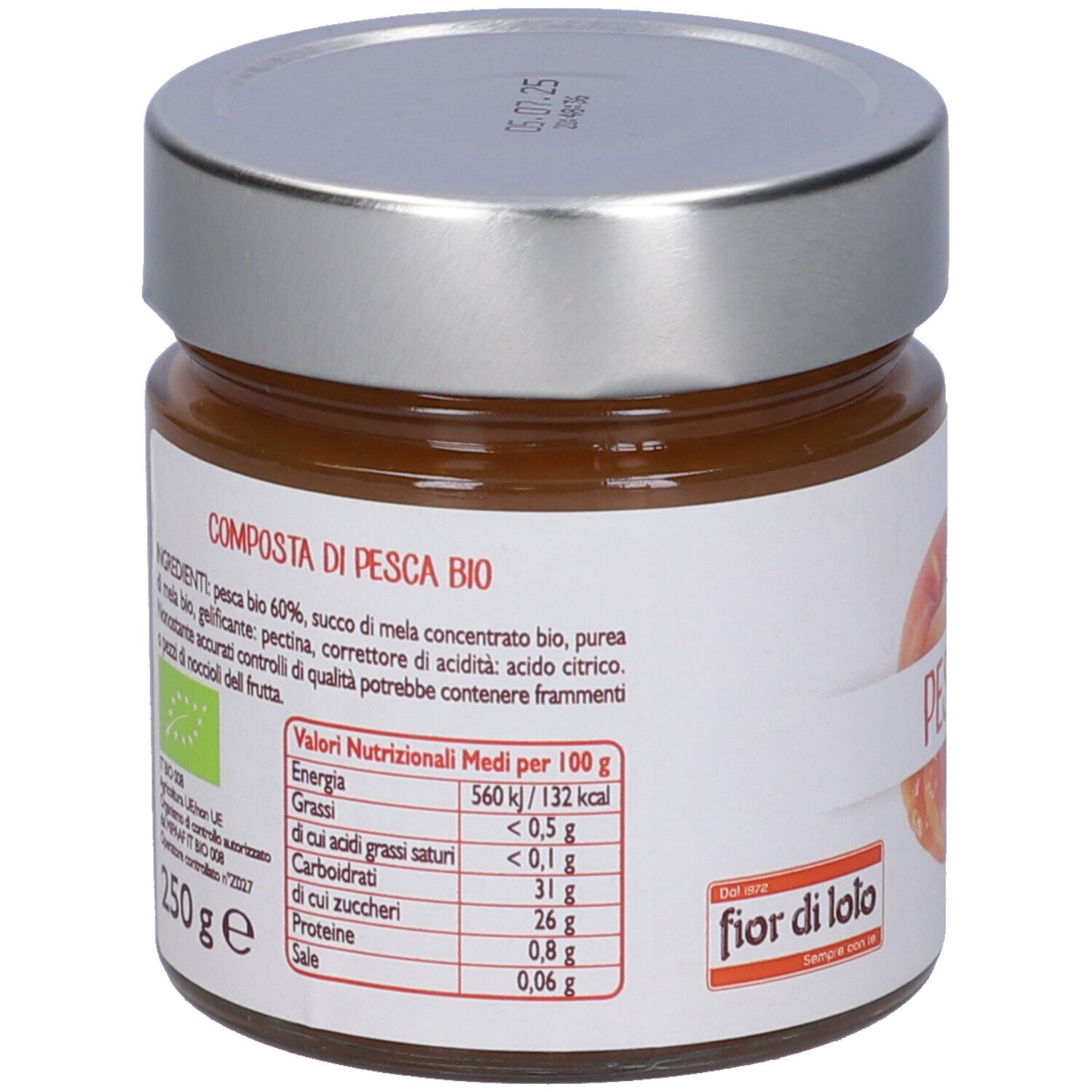 Composta Pesca 250 G 250 g view 2